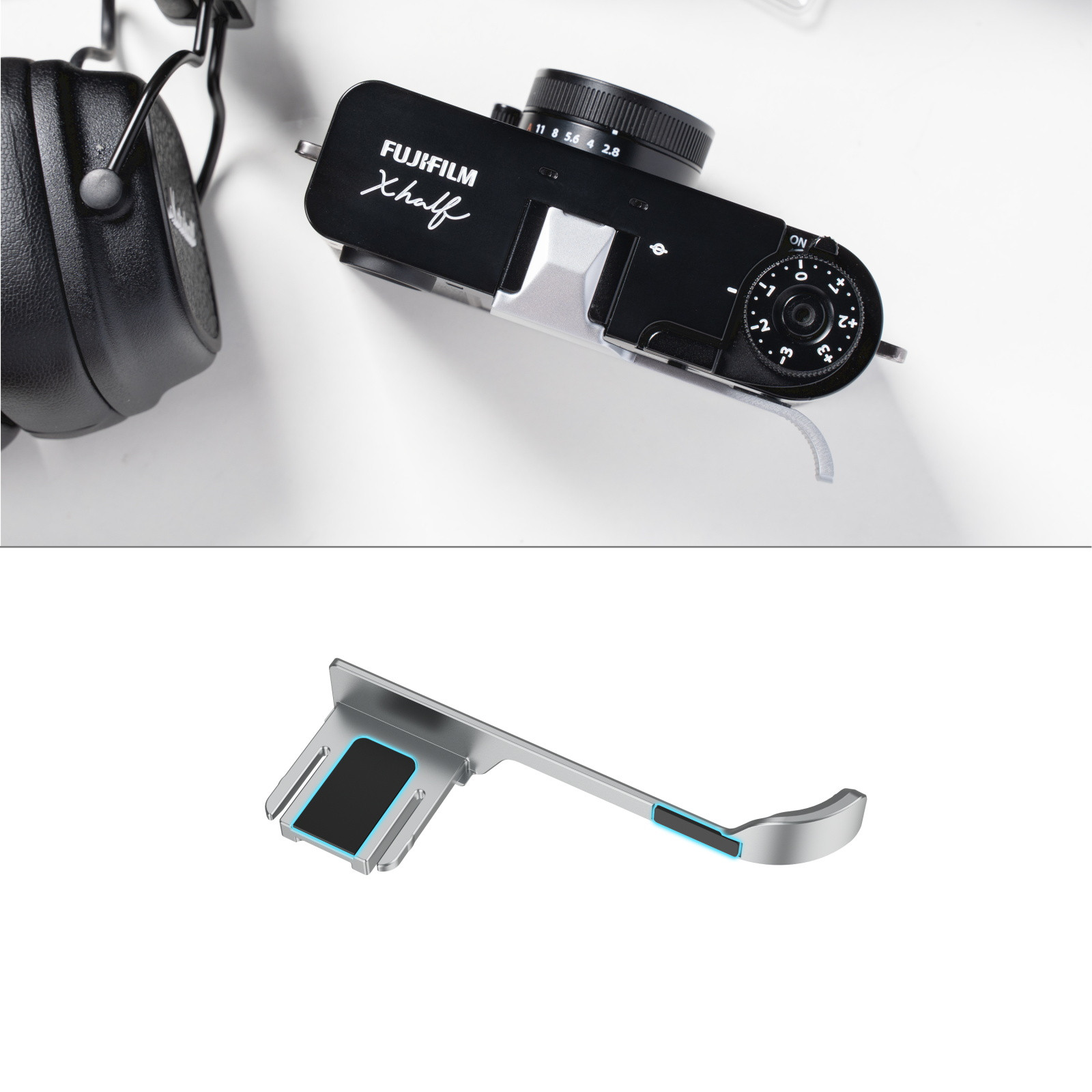 SmallRig Thumb Grip for FUJIFILM X half (Silver) 5221