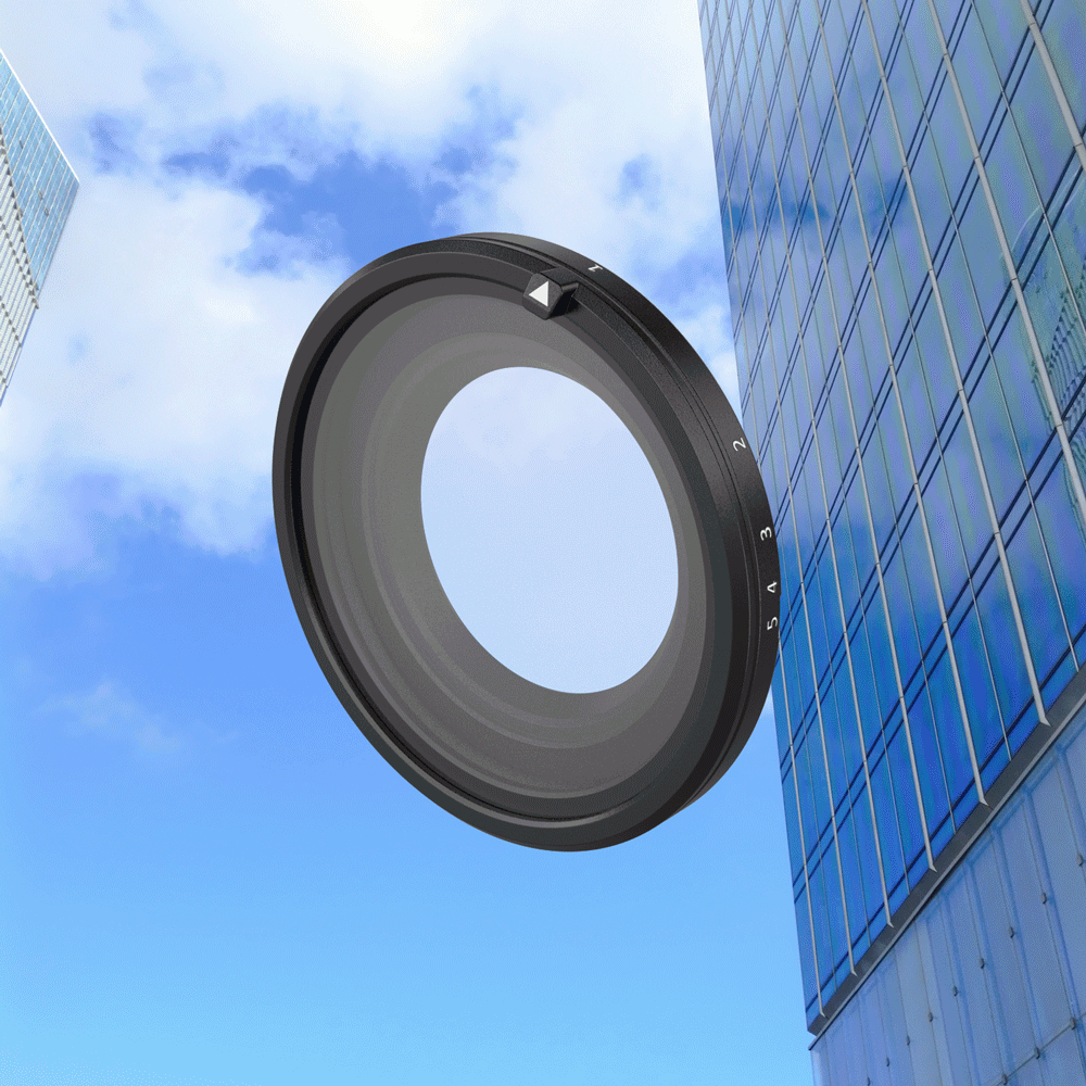 SmallRig Magnetic VND Filter ND2 - ND32 for FUJIFILM X half (Black) 5225