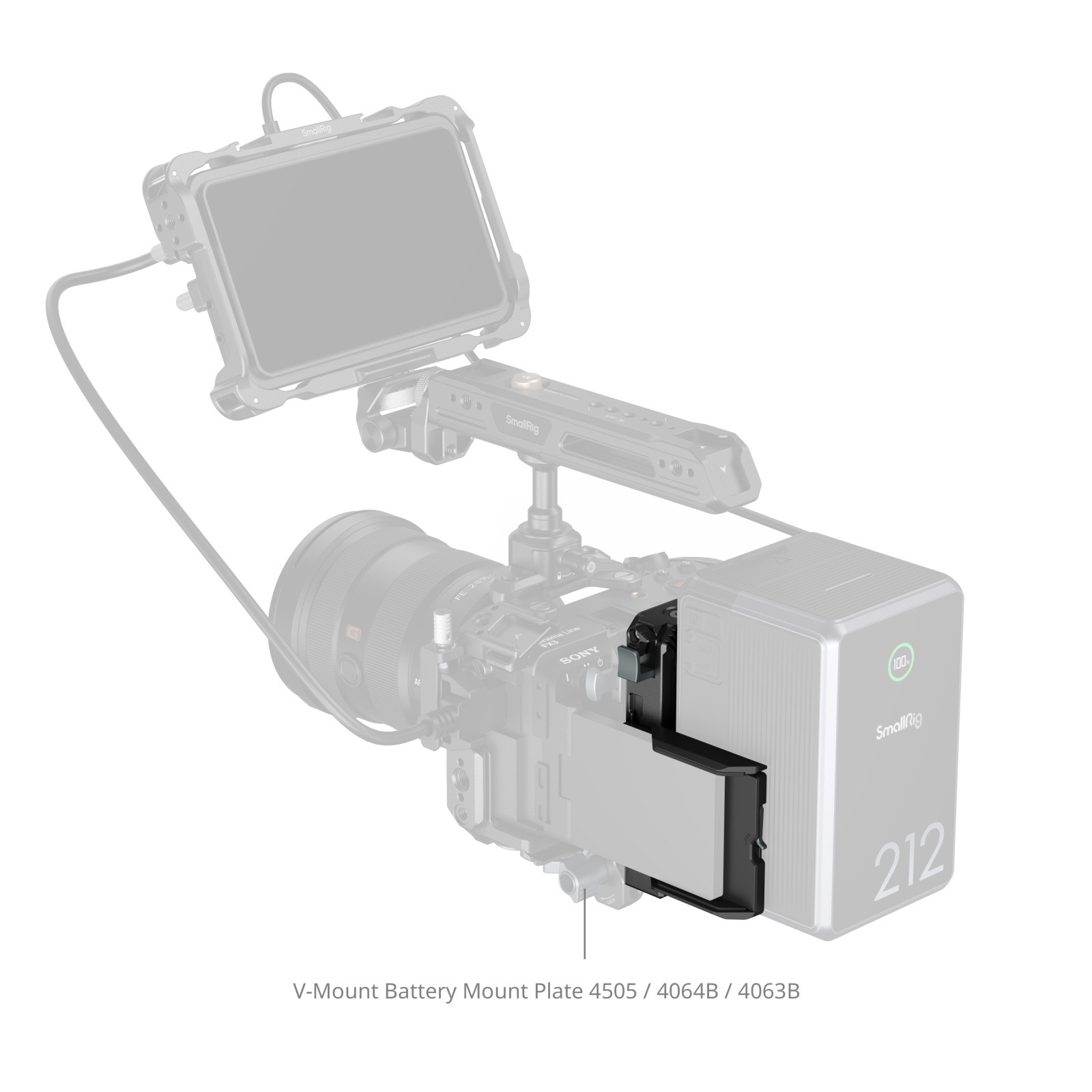 SmallRig V-Mount Battery Mount Plate 5228