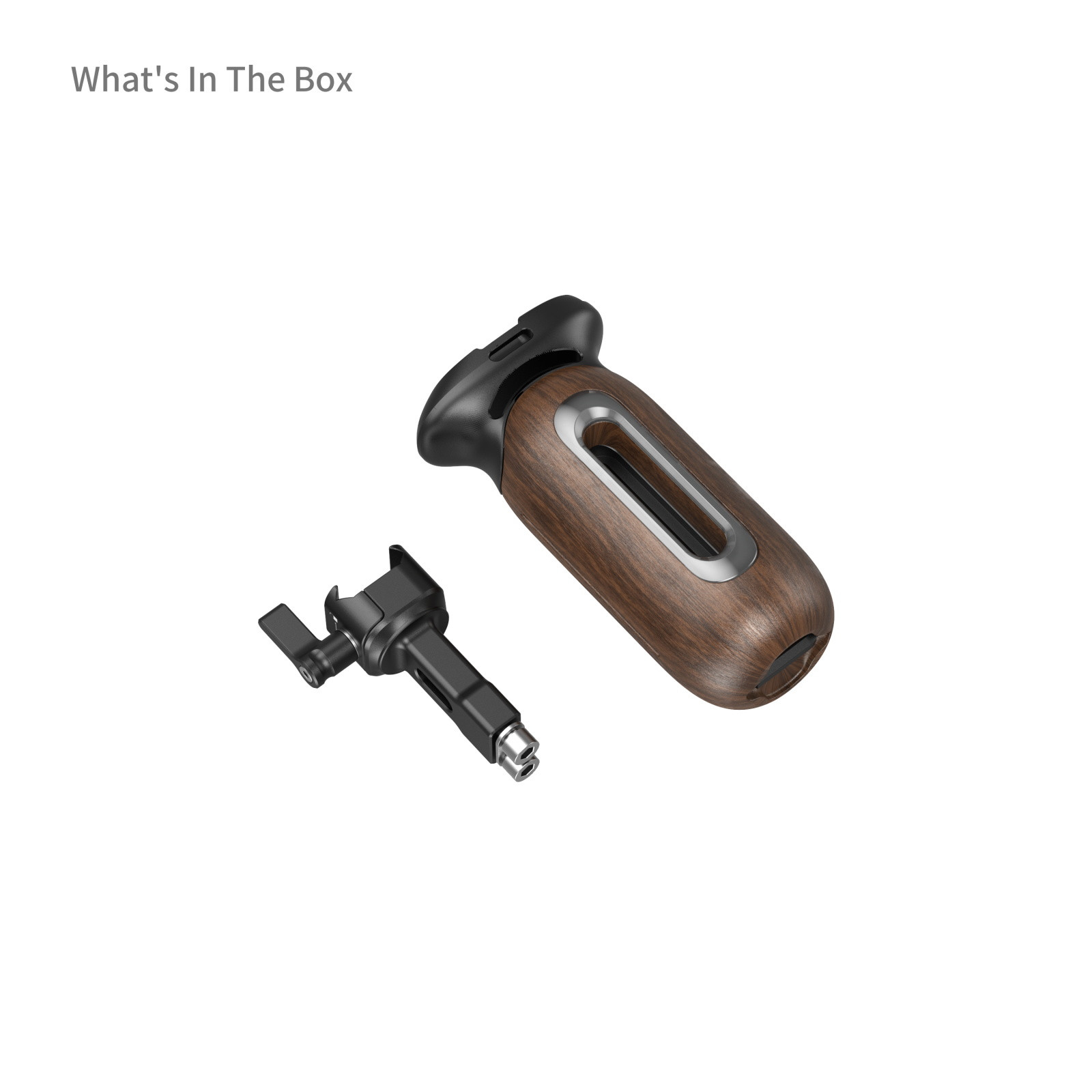 SmallRig Wooden Side Handle with NATO Clamp 5239