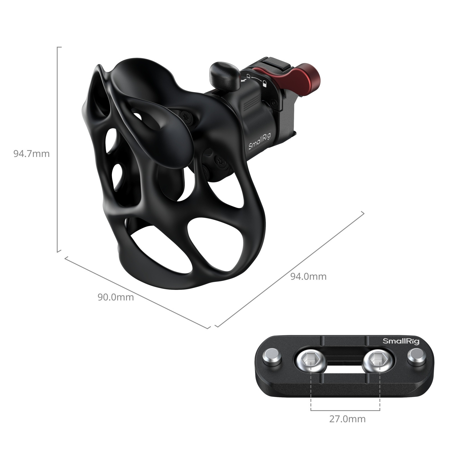 SmallRig "ImageGrip" Series Liquid Handle with NATO Clamp (Left Side) 5242
