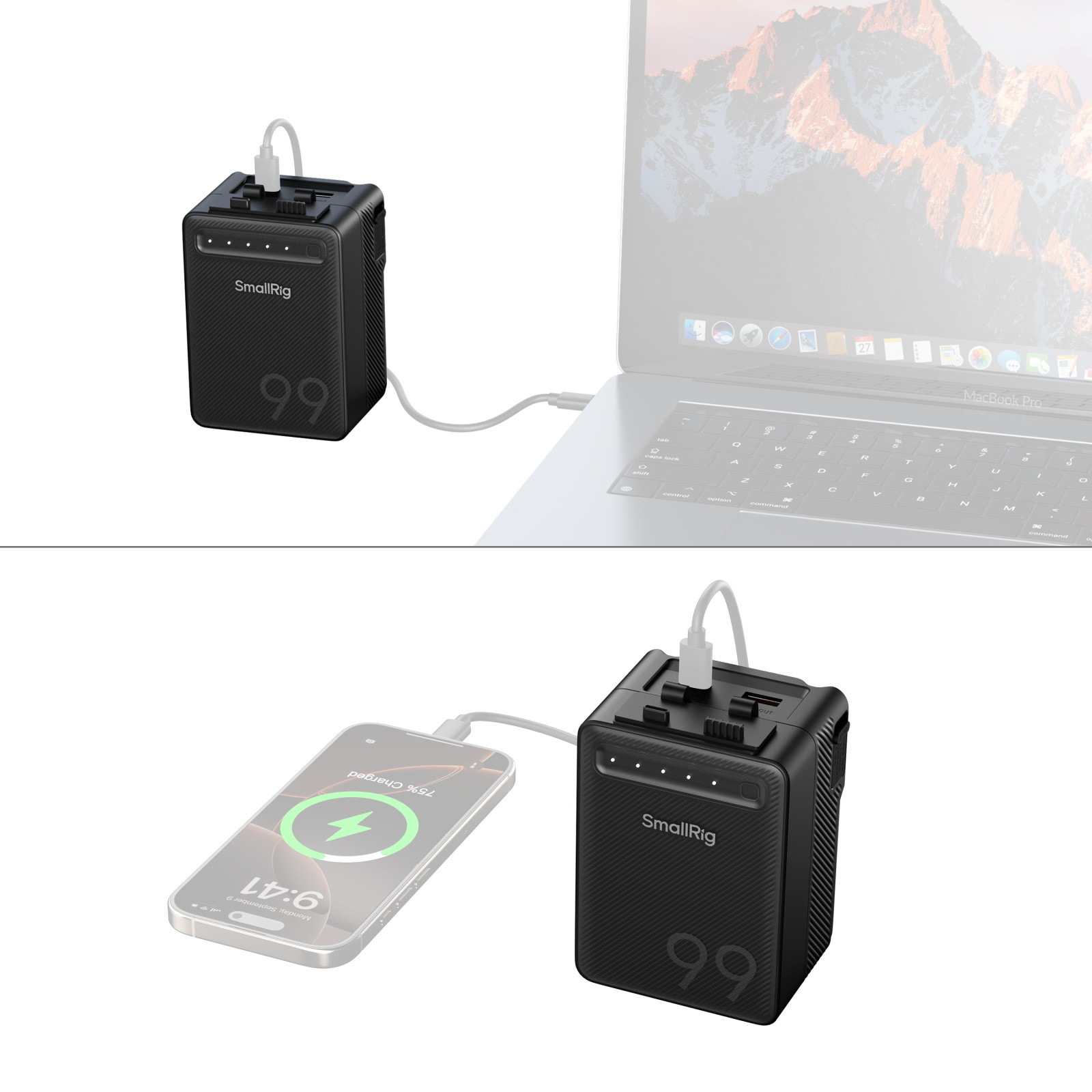 SmallRig VB99 Lite mini V-Mount Battery 5245