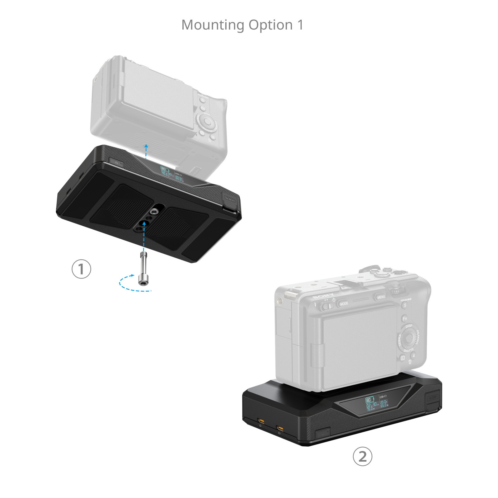 SmallRig CB75 Camera Base Battery Kit 5248