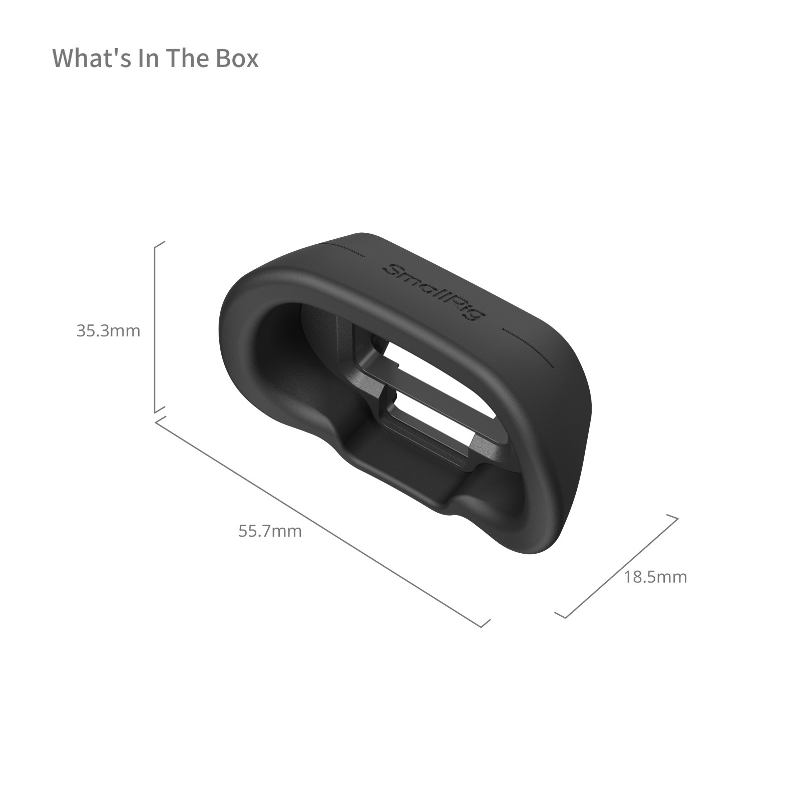 SmallRig Camera Viewfinder Eyecup for Selected Sony Alpha 1 / Alpha 7 / Alpha 9 Series Cameras 5255