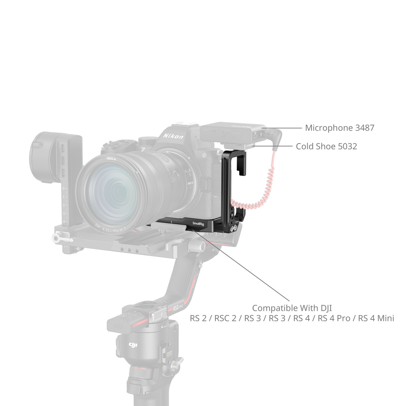 SmallRig L-Shaped Mount Plate for Nikon Z5II 5256