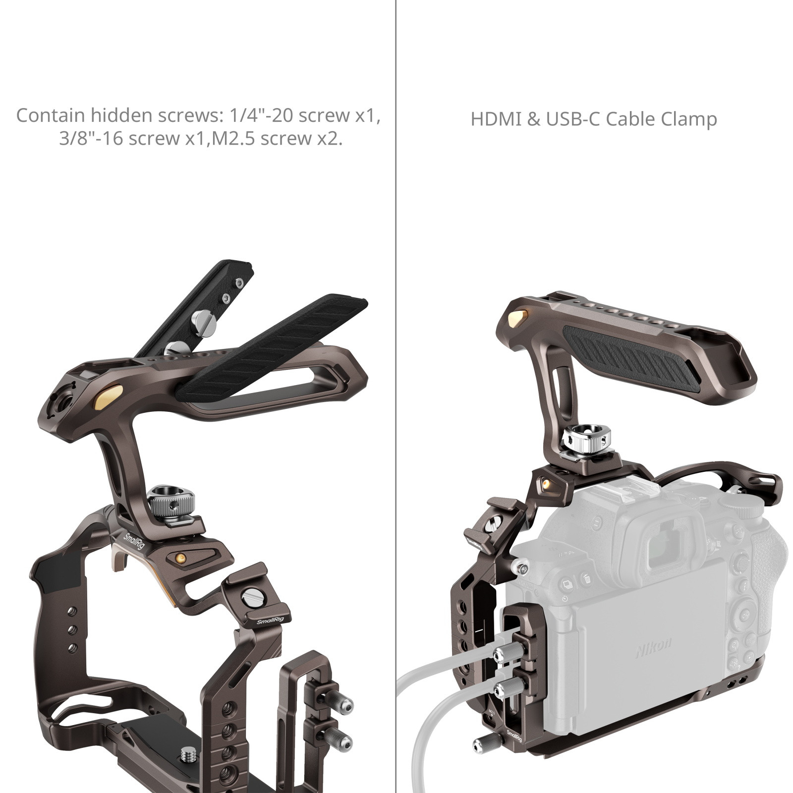 SmallRig “Night Eagle” Cage Kit for Nikon Z5II / Z7 / Z6 SmallRig “Night Eagle” Cage Kit for Nikon Z5II / Z7 / Z6