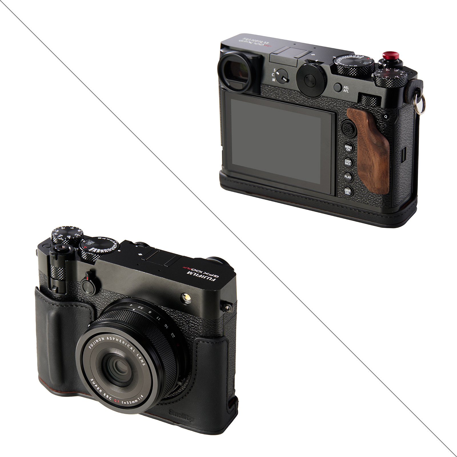SmallRig Leather Case Kit for FUJIFILM GFX100RF (Black) 5267
