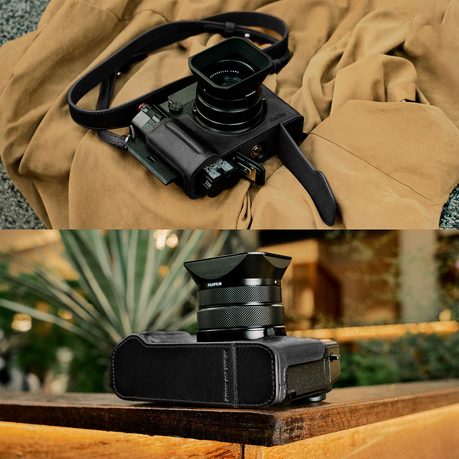 SmallRig Leather Case Kit for FUJIFILM GFX100RF (Black) 5267