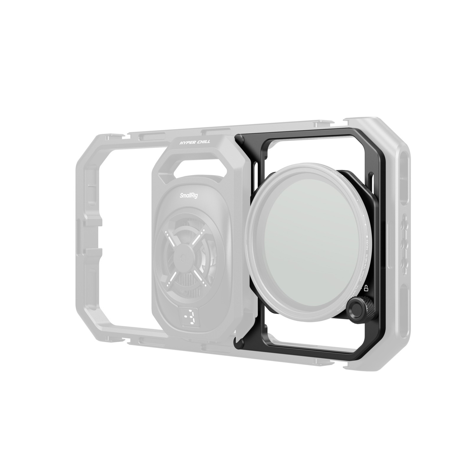 SmallRig 67mm Threaded Filter Adapter with Detachable Sunhoods for Universal Phone Cage (ID 4299B) 5277