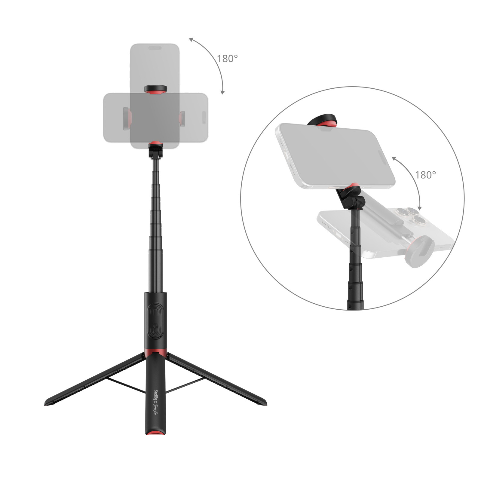 SmallRig x Drex Lee Boom Selfie Stick ST30 Lite (Black) 5292