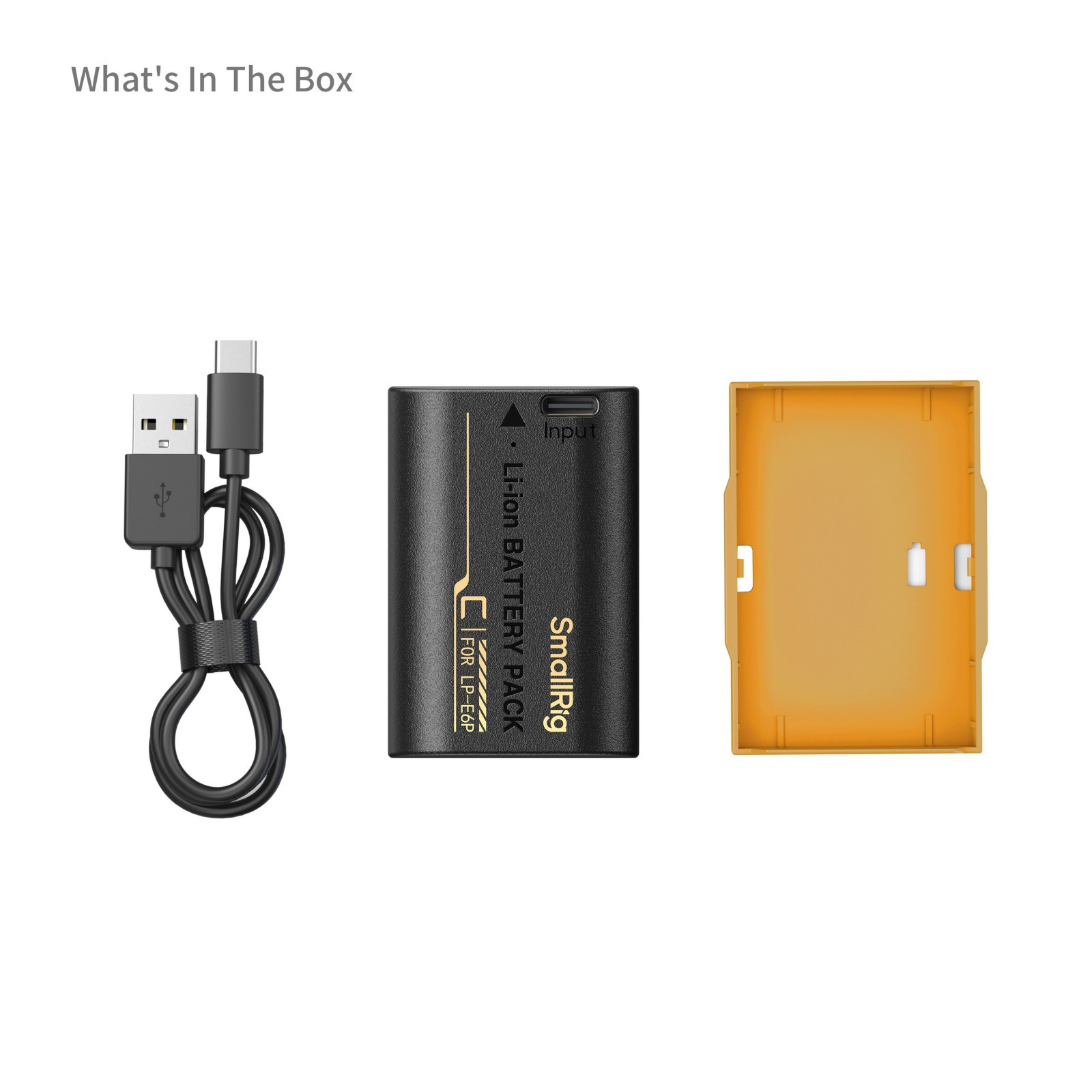 SmallRig Camera Battery with USB-C Charging for Canon LP-E6P 5295