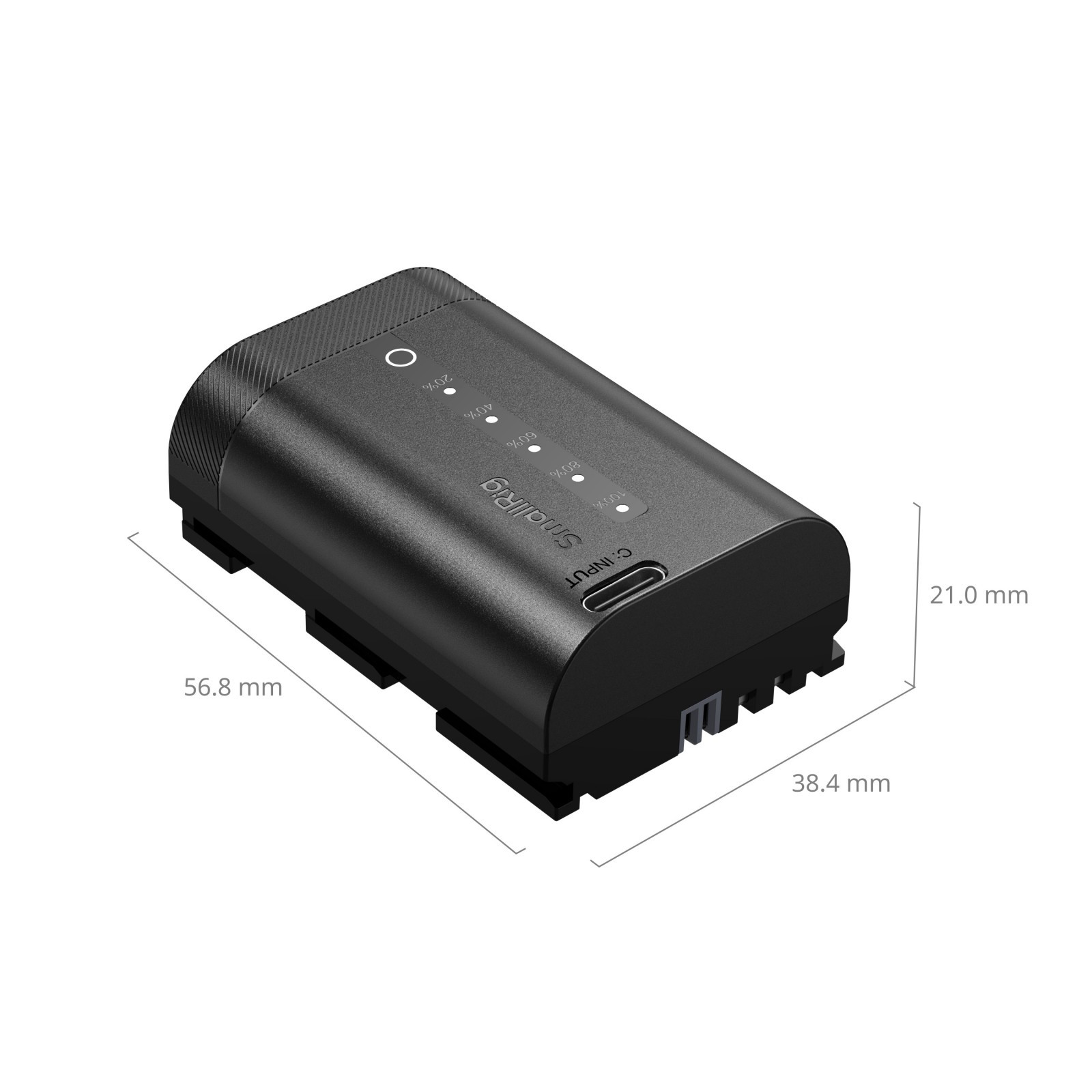 SmallRig USB-C Camera Battery with Power Display for Canon LP-E6P 5298