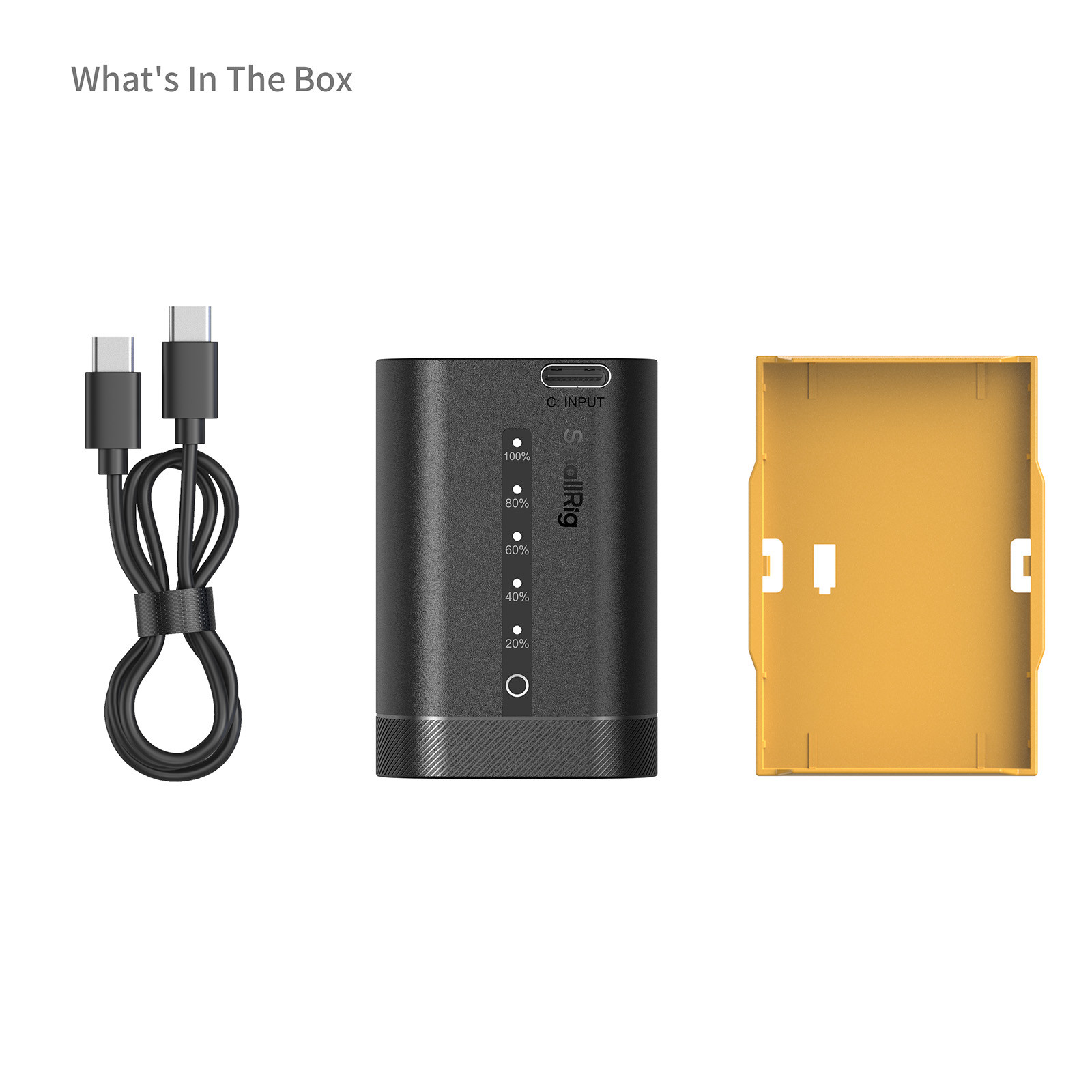 SmallRig USB-C Camera Battery with Power Display for Canon LP-E6P 5298
