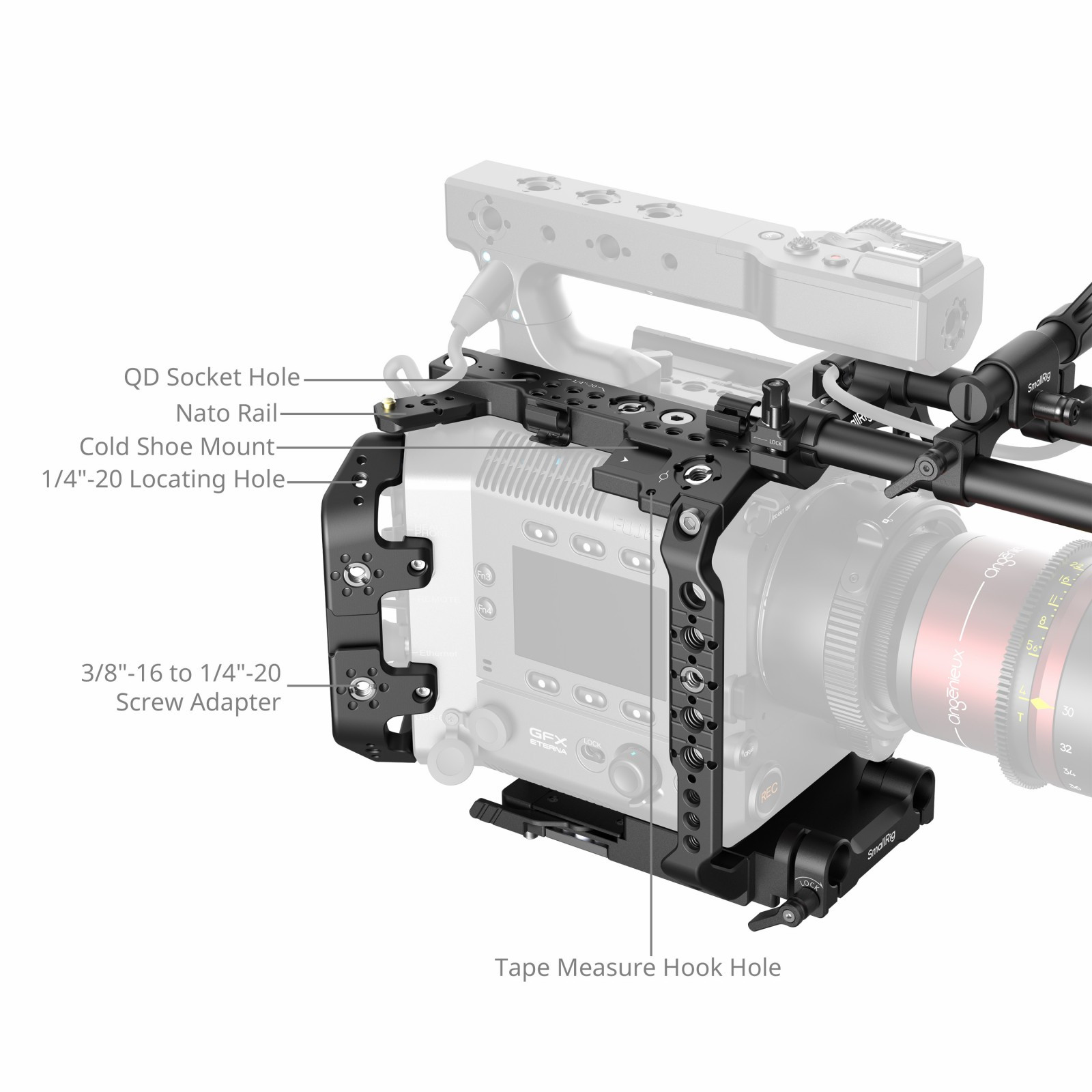 SmallRig Camera Cage Kit for FUJIFILM GFX ETERNA 55 5341