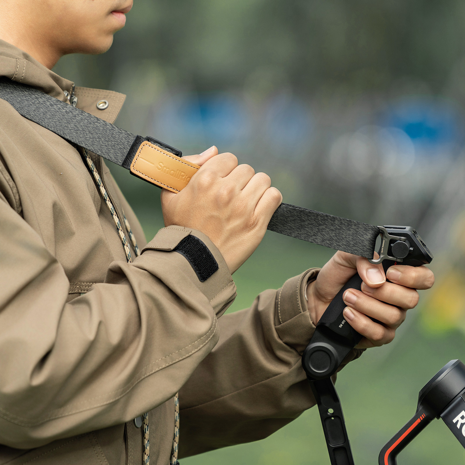 SmallRig Weight-Reducing Shoulder Strap for DJI RS 4 / RS 4 Pro / RS 4 Mini / RS 3 / RS 3 Pro / RS 3 Mini / RS 2 5362