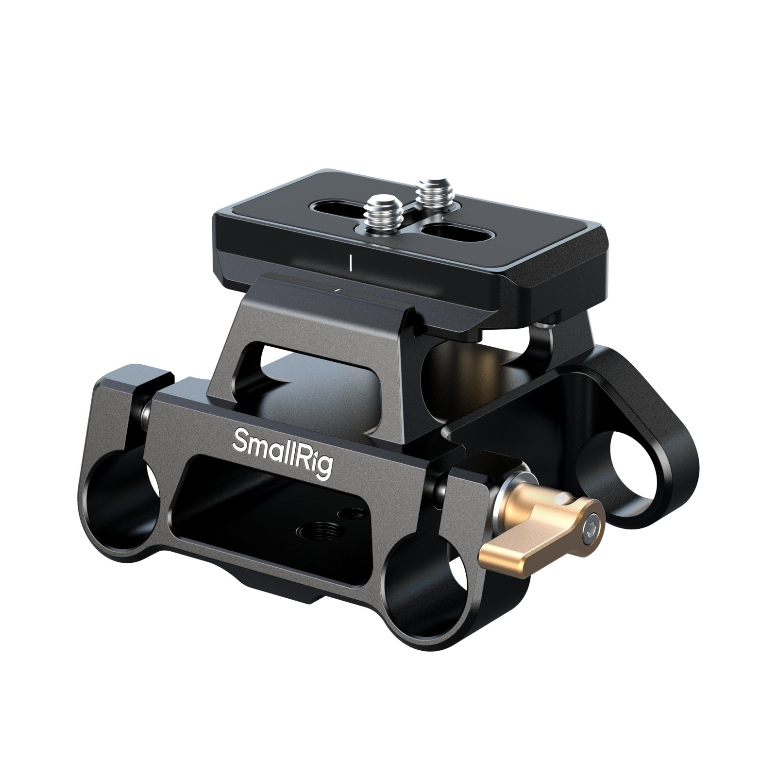 SmallRig Arca-Type Mount Plate Kit with 15mm Dual Rod Clamp 5365