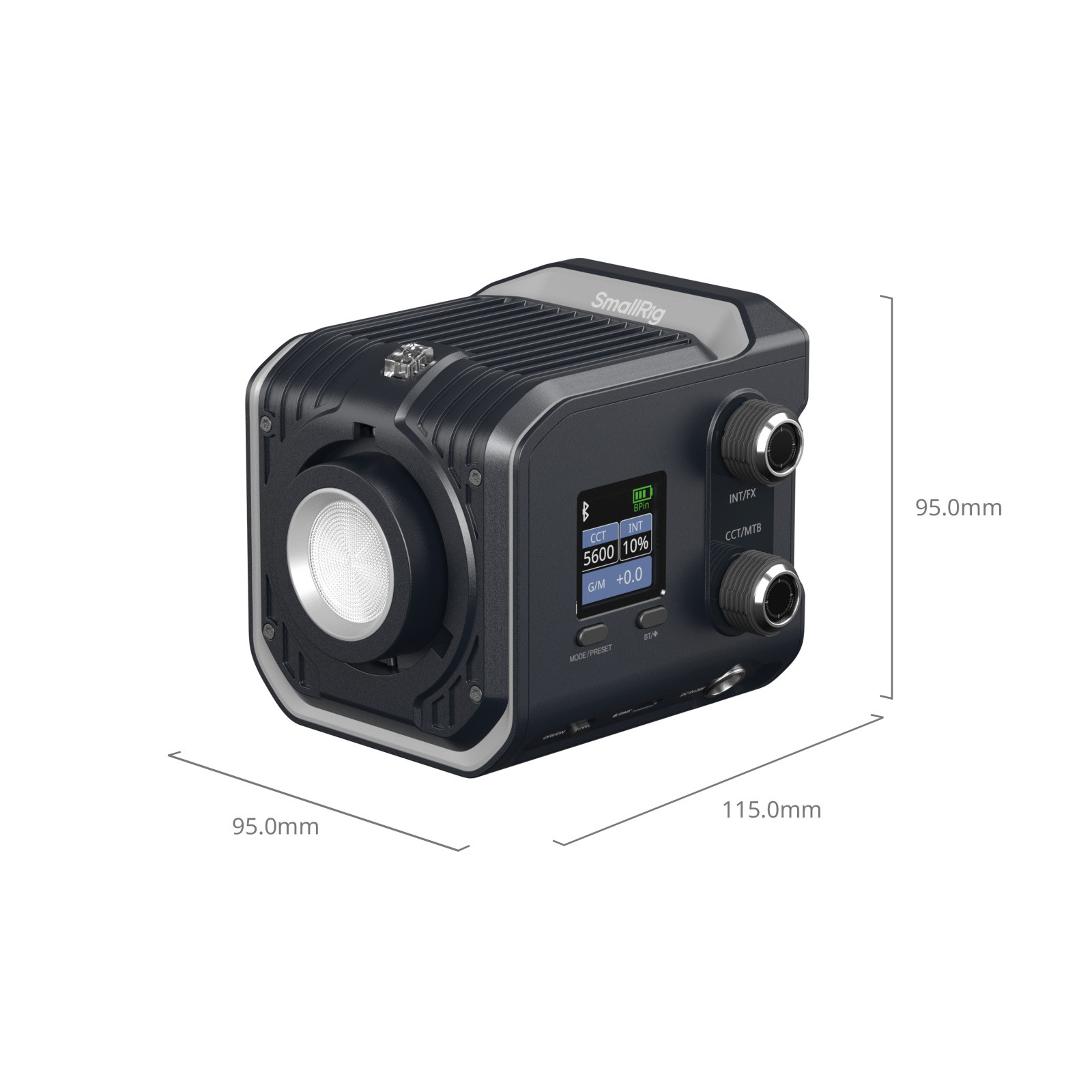 SmallRig RC 100C COB LED Video Light (Ink Blue / Pro Version / EU Plug) 5380