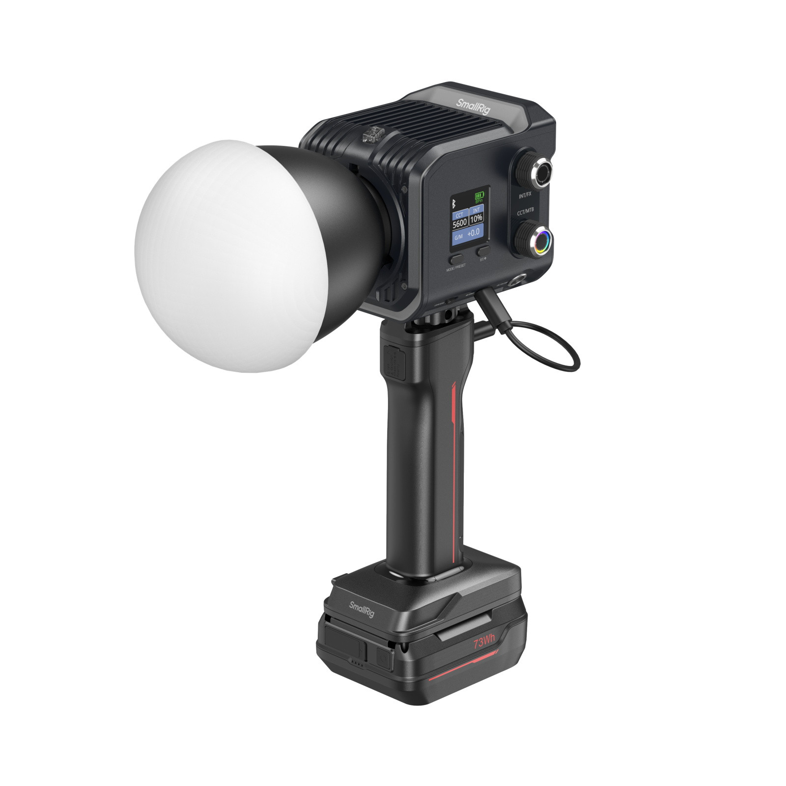 SmallRig RC 100C COB LED Video Light Kit (Ink Blue / With Battery Grip Handle) 5383