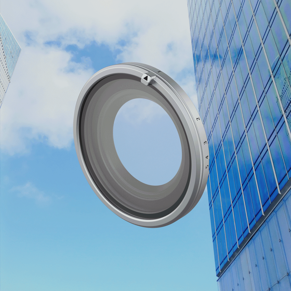 SmallRig Magnetic VND Filter ND2 - ND32 for FUJIFILM X half (Silver) 5391B