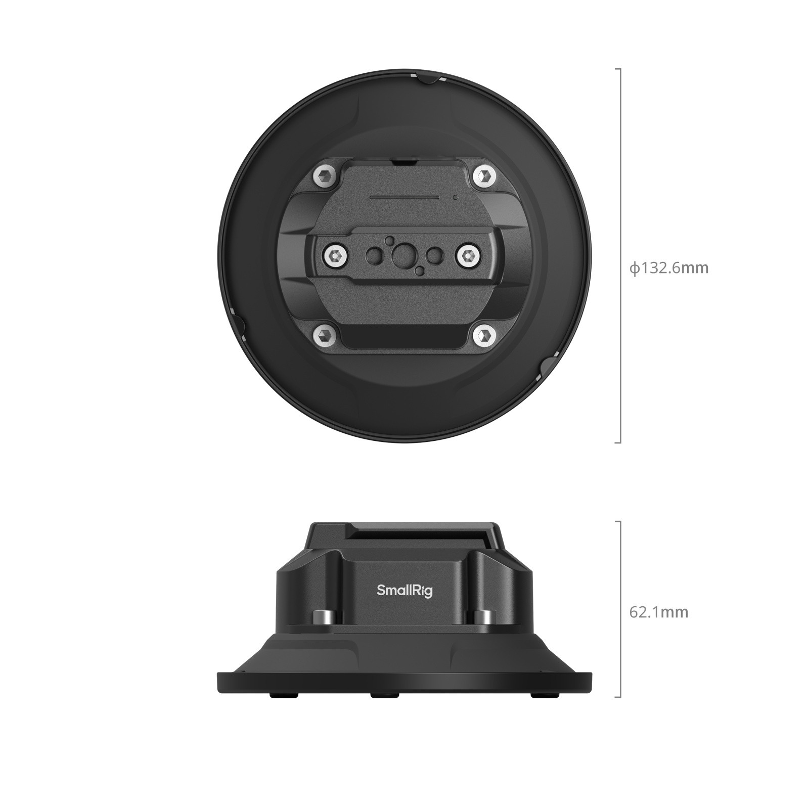 SmallRig 5" Electric Suction Cup Mount 5398