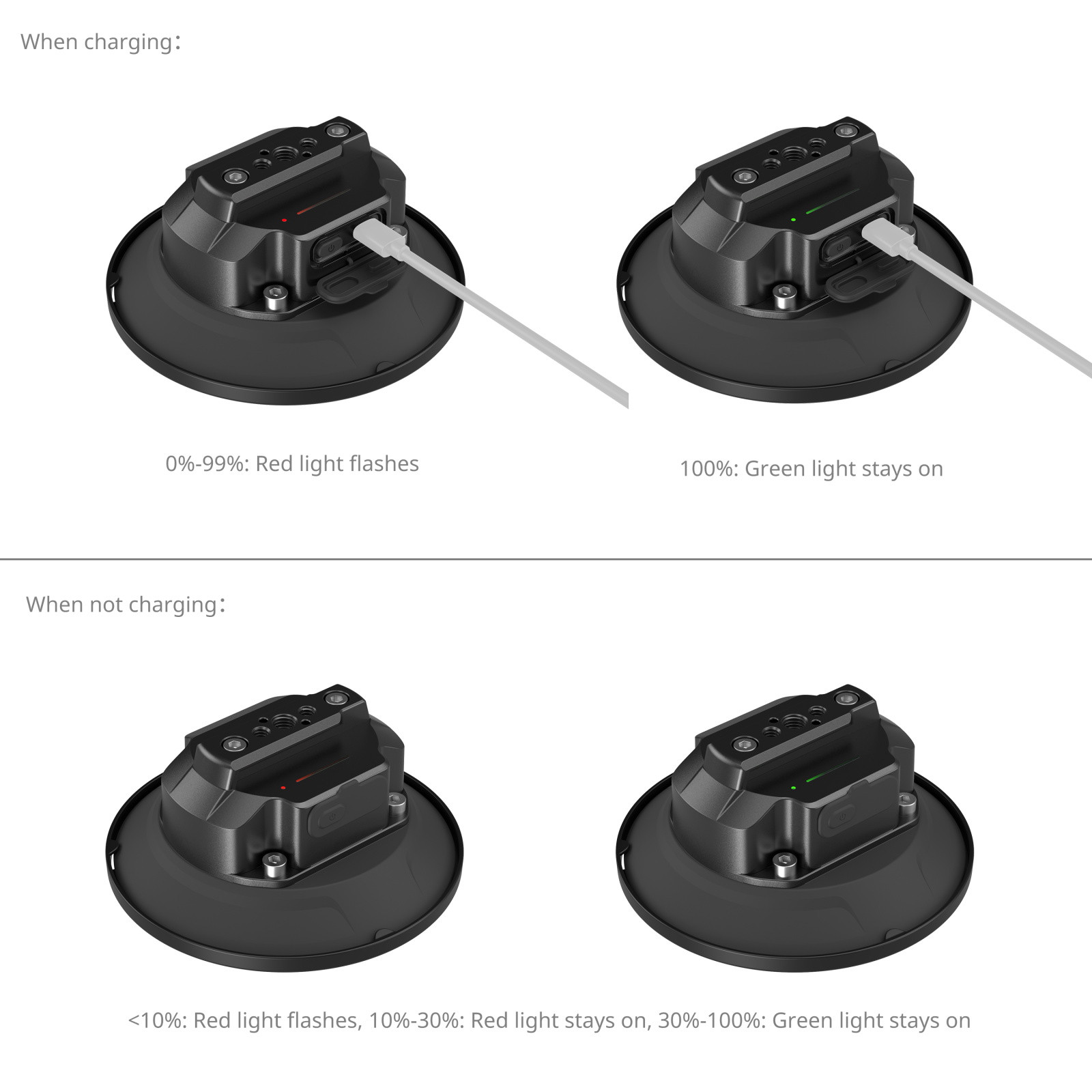 SmallRig 5" Electric Suction Cup Mount 5398