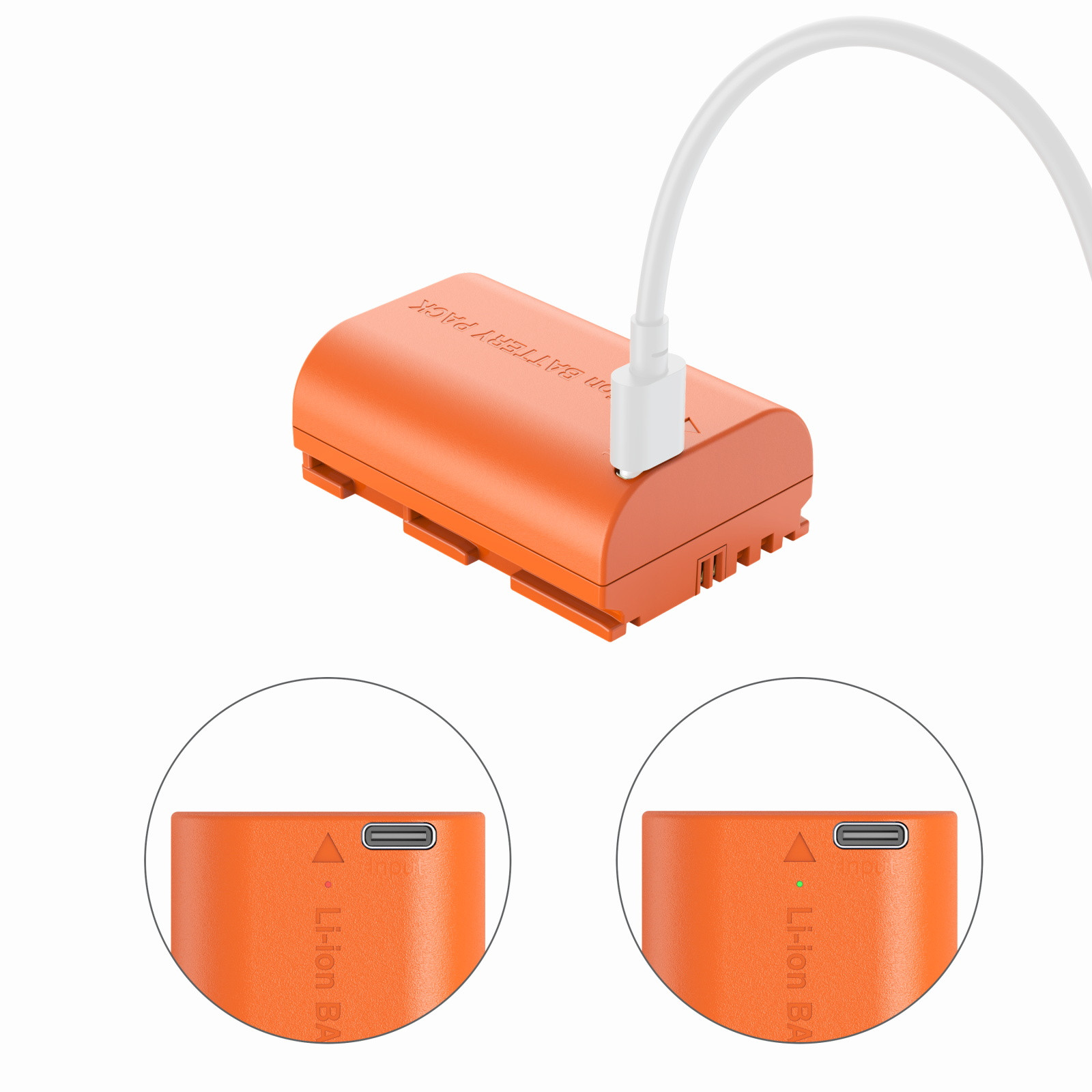 SmallRig Camera Battery for Canon LP-E6P (Orange) 5407