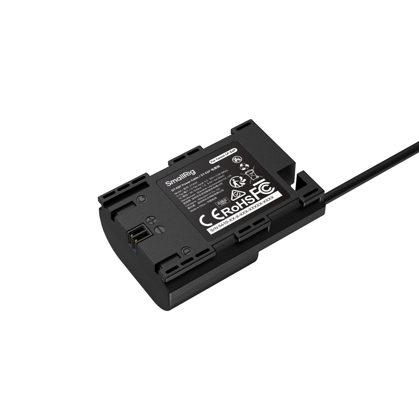 SmallRig DT-E6P Power Cable 5410