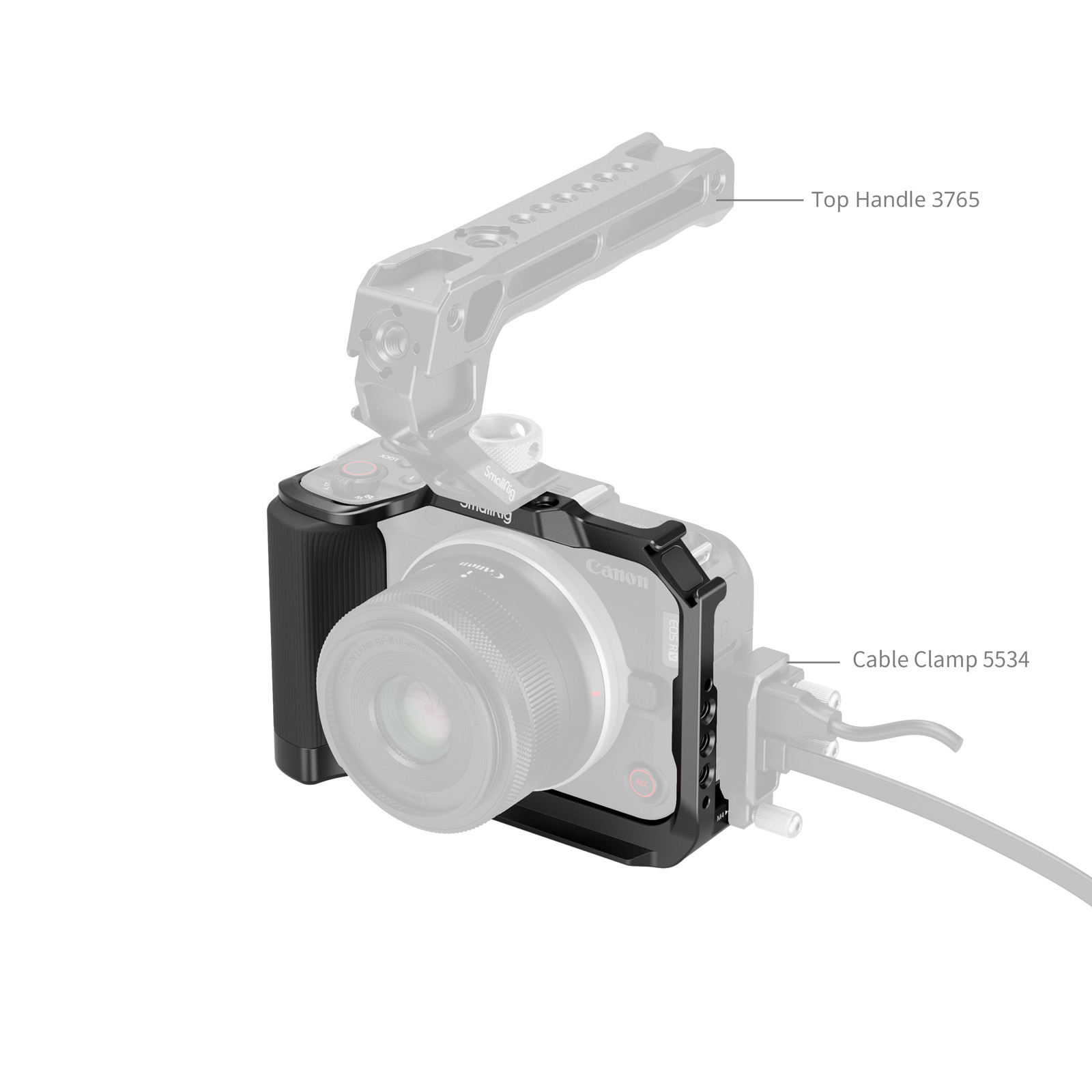 SmallRig Cage for Canon EOS R50 V (Black) 5427