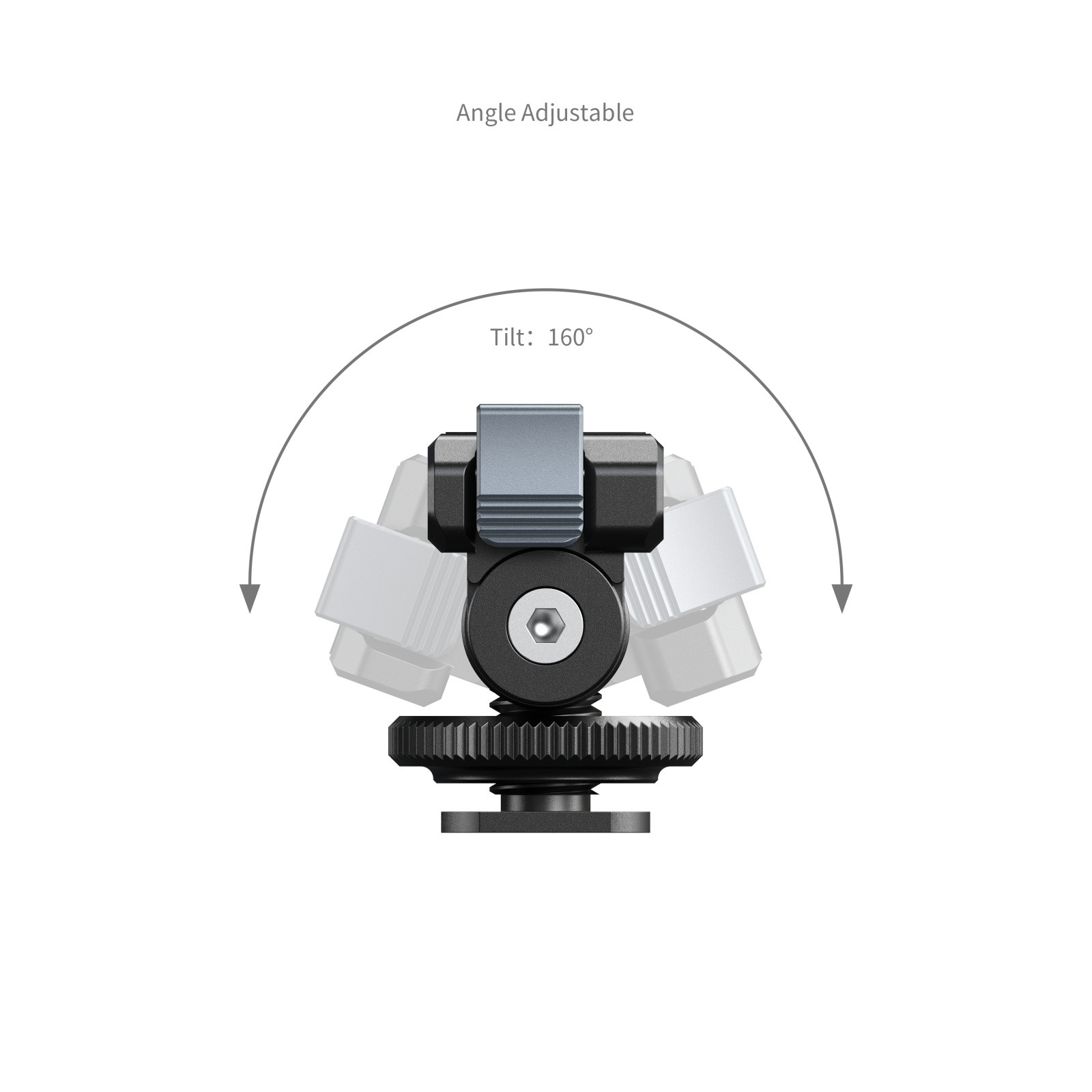 SmallRig Quick Release Support for DJI Osmo Action 5 Pro / 4 / 3 with Cold Shoe Adapter 5436