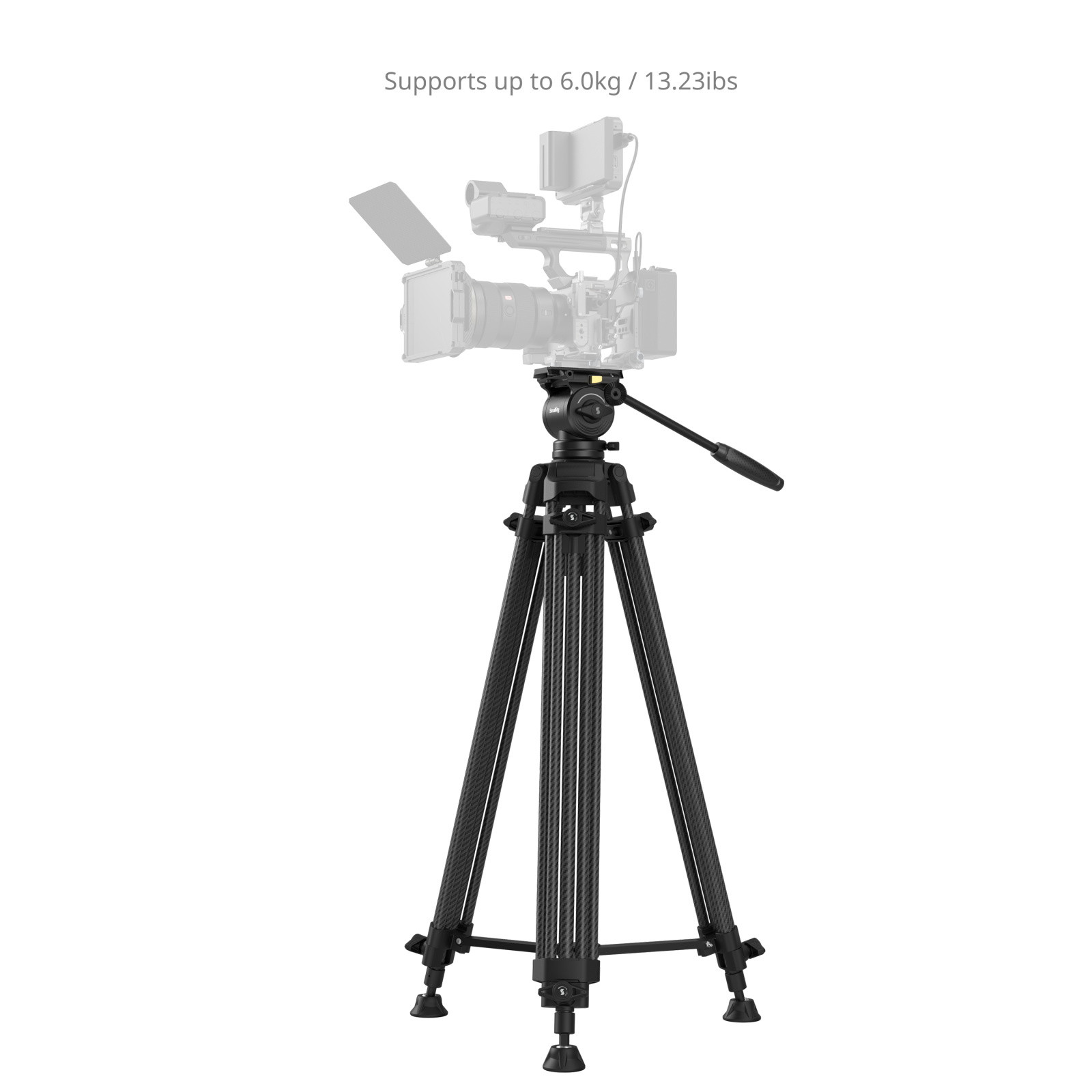 SmallRig AD14 Heavy-Duty Carbon Fiber Tripod 5441