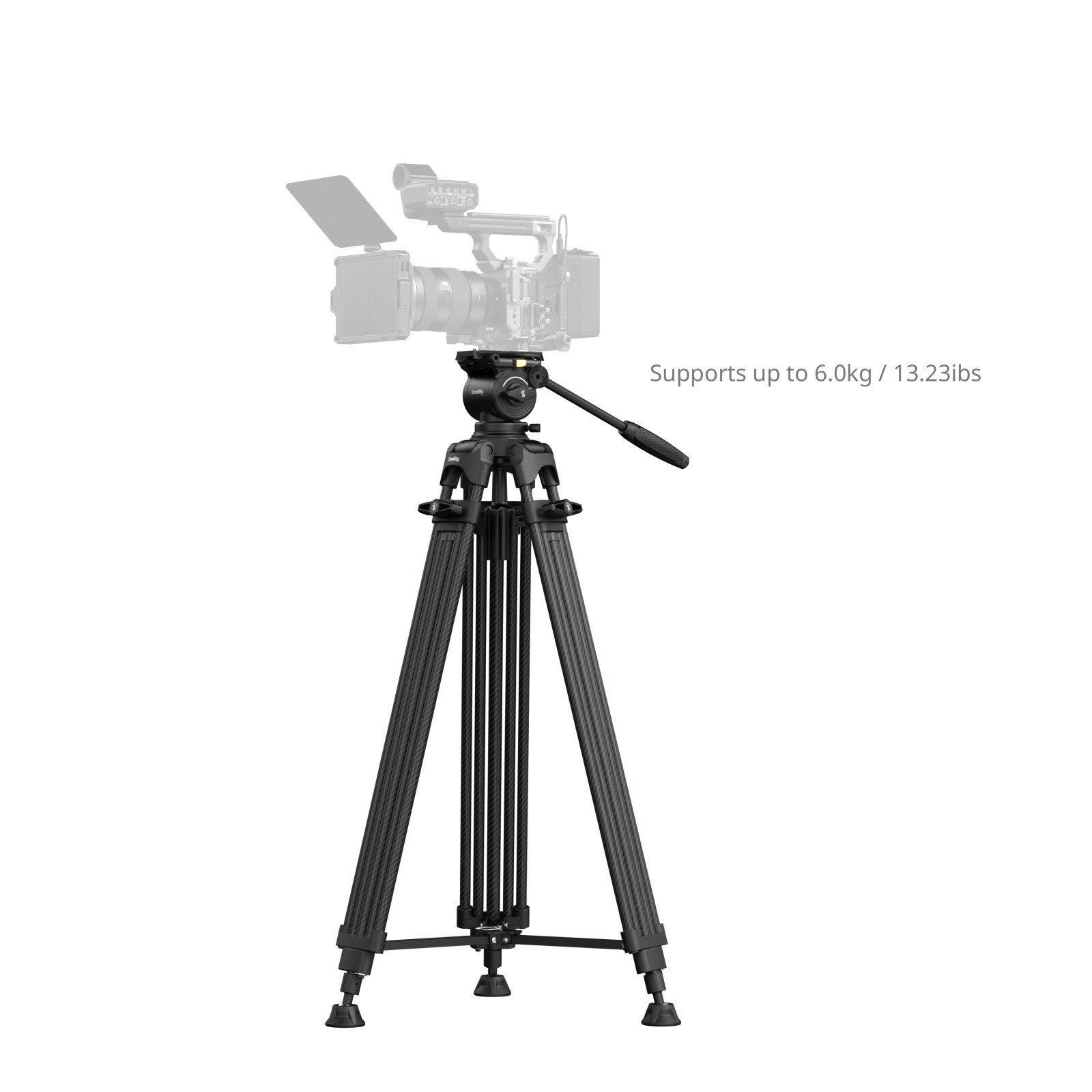 SmallRig FSD14 FreeSpeed Heavy-Duty Carbon Fiber Tripod 5443