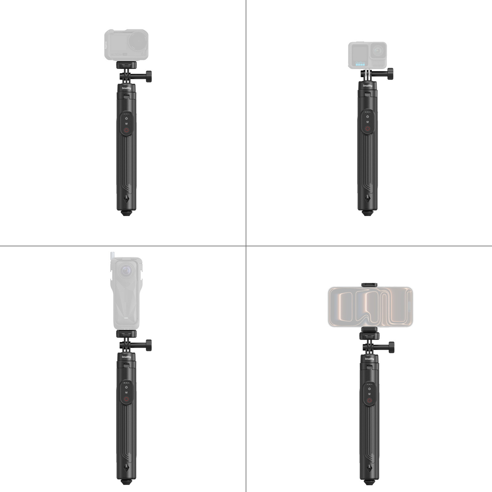 SmallRig Selfie Tripod for Action Cameras & Phones 5464