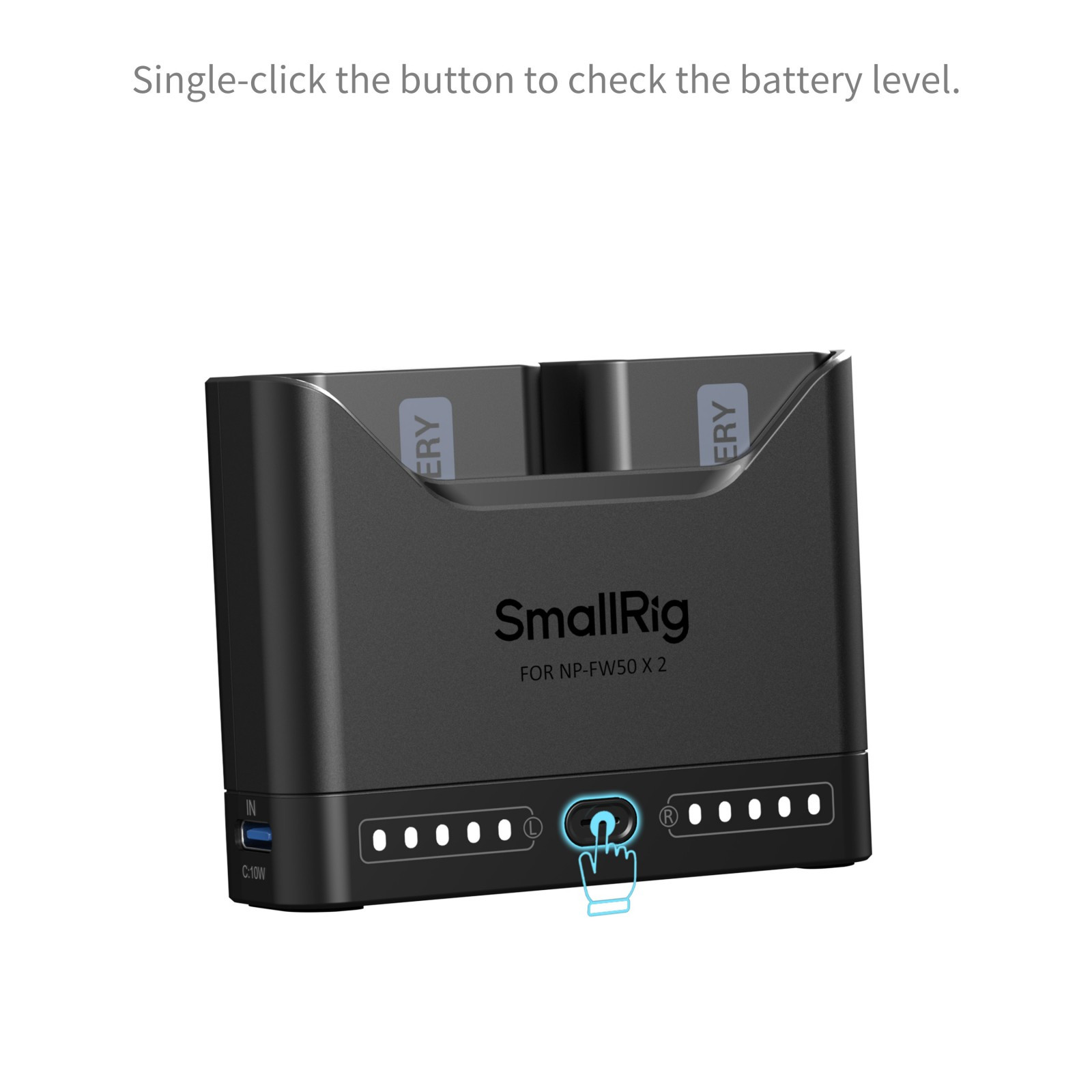 SmallRig Turbo Charging Kit for NP-FW50 Camera Batteries 5488