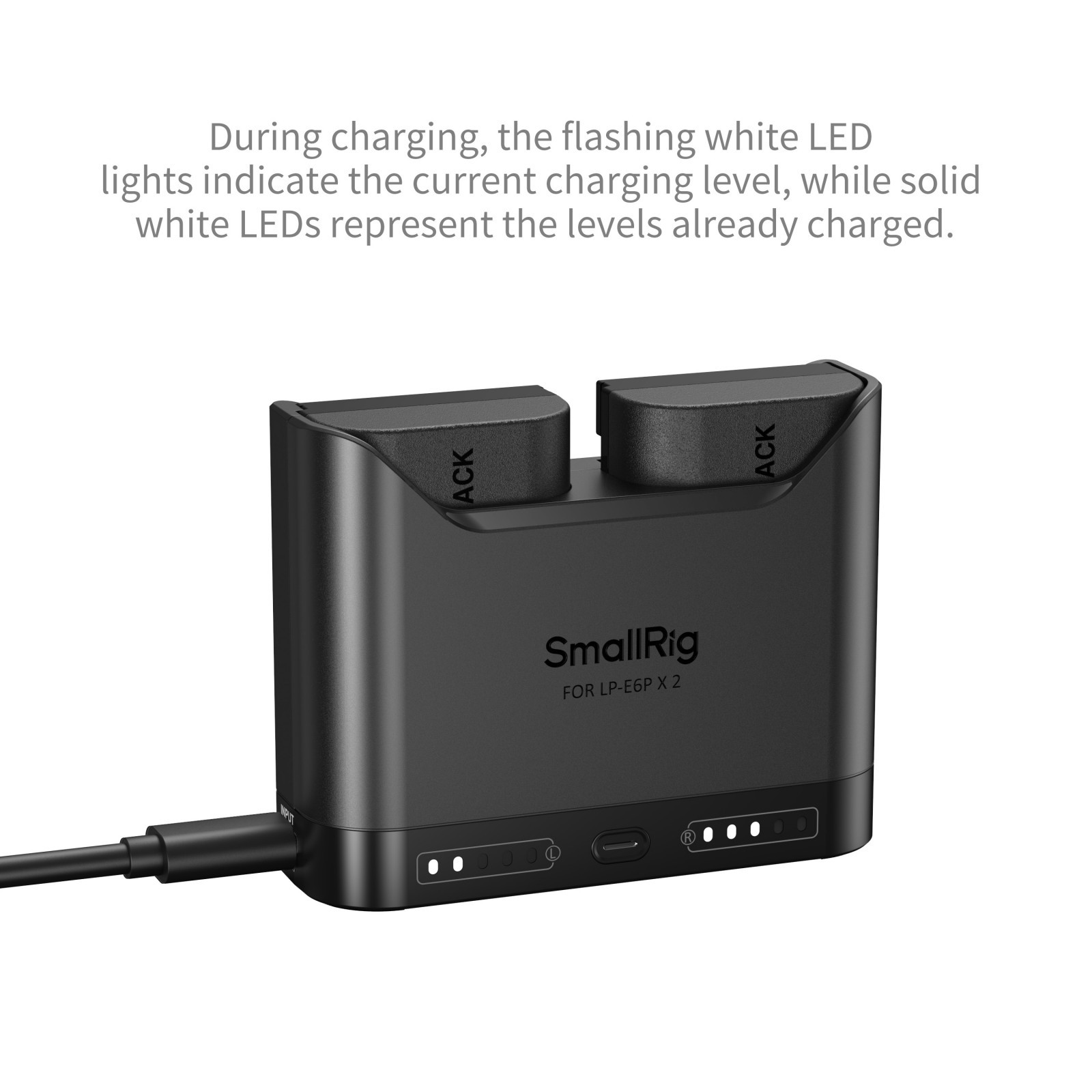 SmallRig Camera Battery Charger for LP-E6P 5490