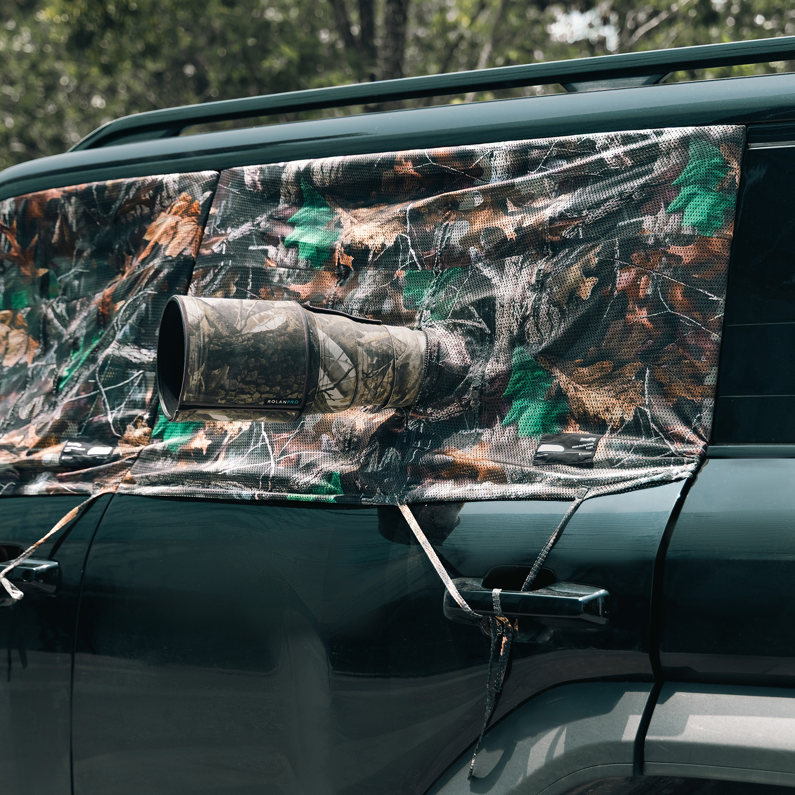 SmallRig Right-Side Vehicle Shooting Curtain Set (Front & Rear) 5498