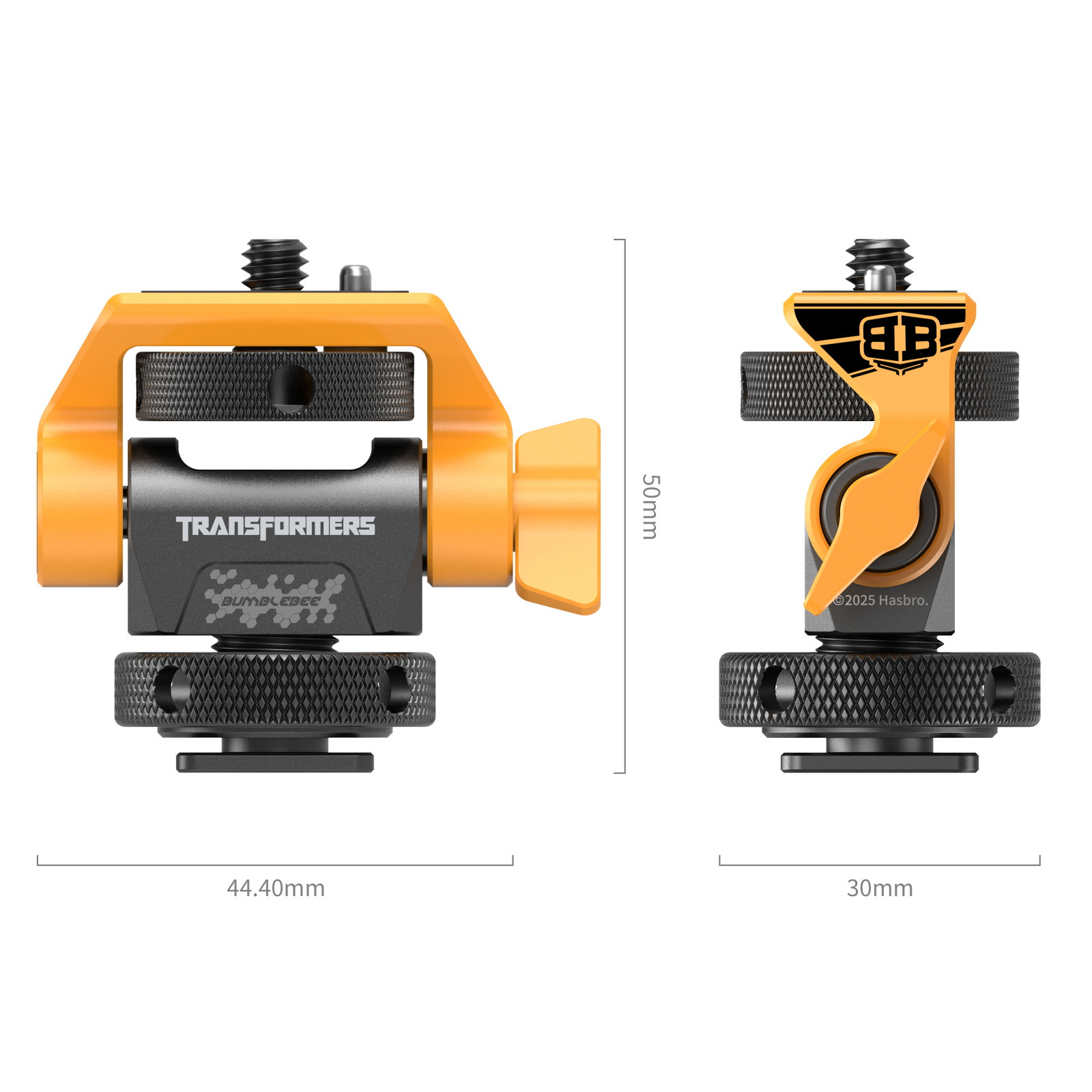 SmallRig Swivel and Tilt Adjustable Monitor Support with Cold Shoe (BumbleBee Edition) 5519