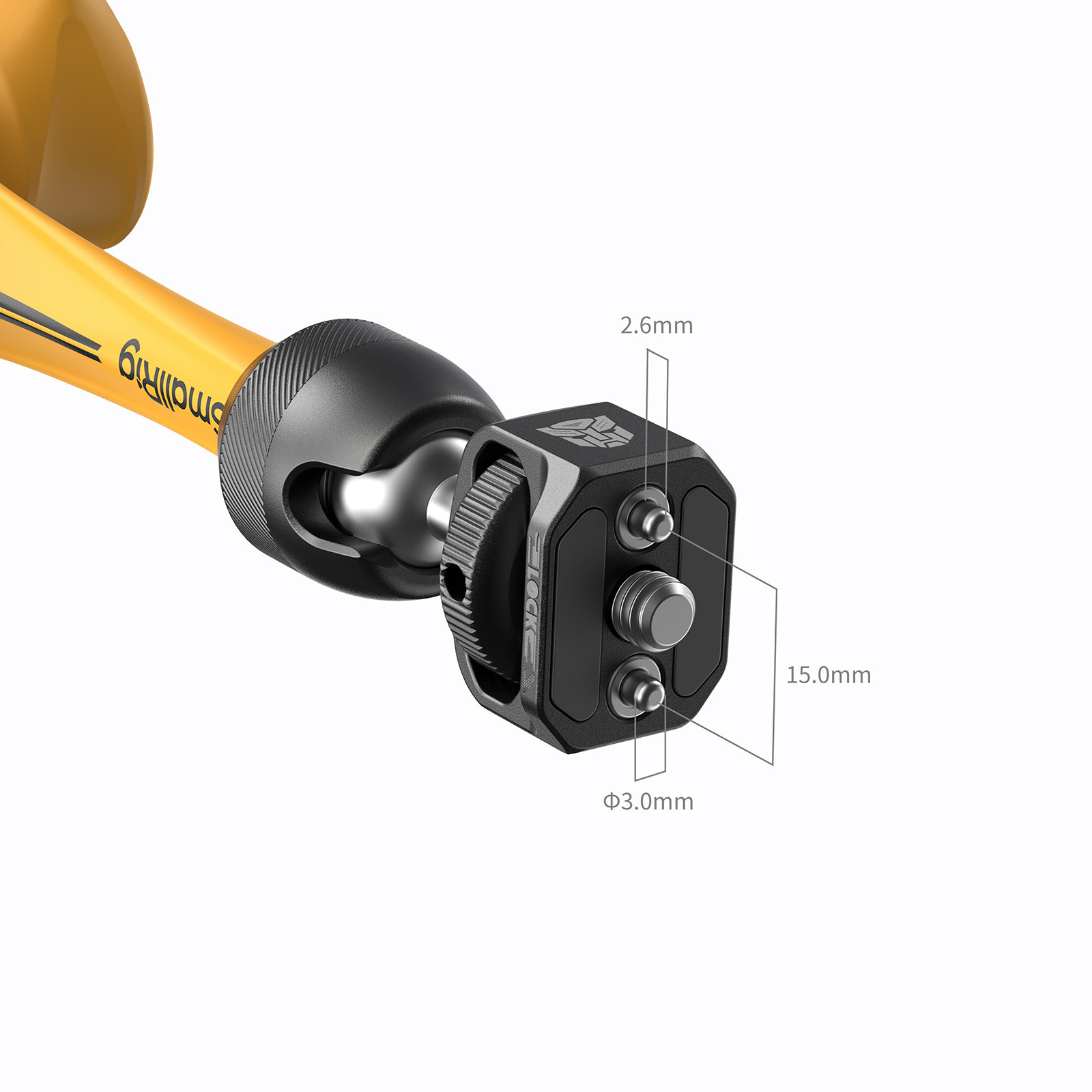 SmallRig Rosette Arm Support (11") (BumbleBee Edition) 5521