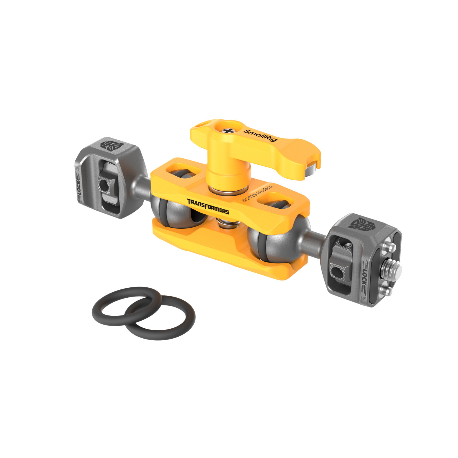 SmallRig Magic Arm Support with Dual Ball Heads (1/4”-20 Screws) (BumbleBee Edition) 5522