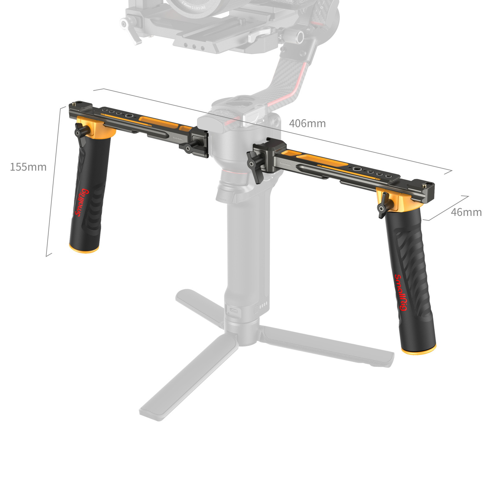 SmallRig Dual Handgrip for DJI RS 2 / RSC 2 / RS 3 / RS 3 Pro / RS 4 / RS 4 Pro (BumbleBee Edition) 5526