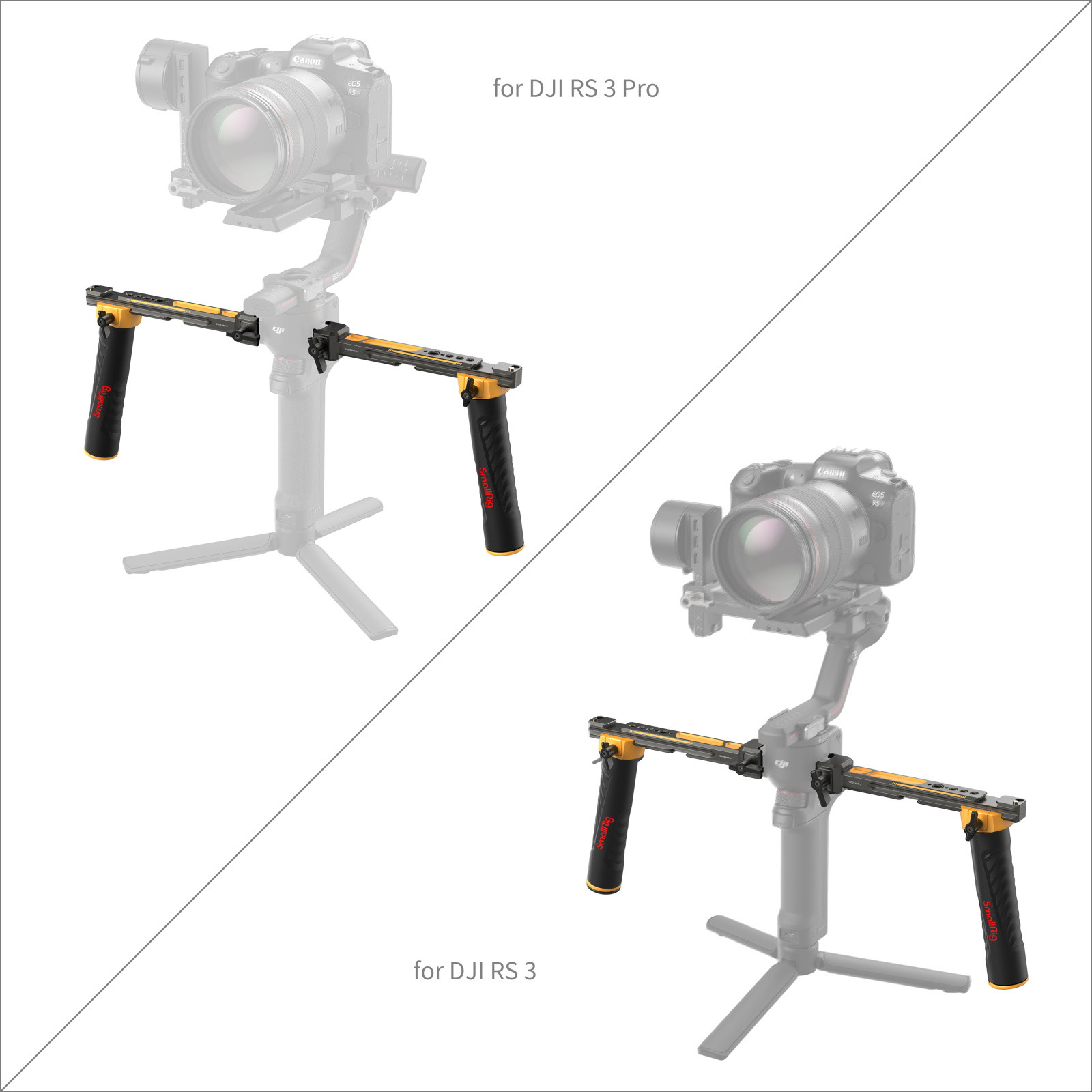 SmallRig Dual Handgrip for DJI RS 2 / RSC 2 / RS 3 / RS 3 Pro / RS 4 / RS 4 Pro (BumbleBee Edition) 5526
