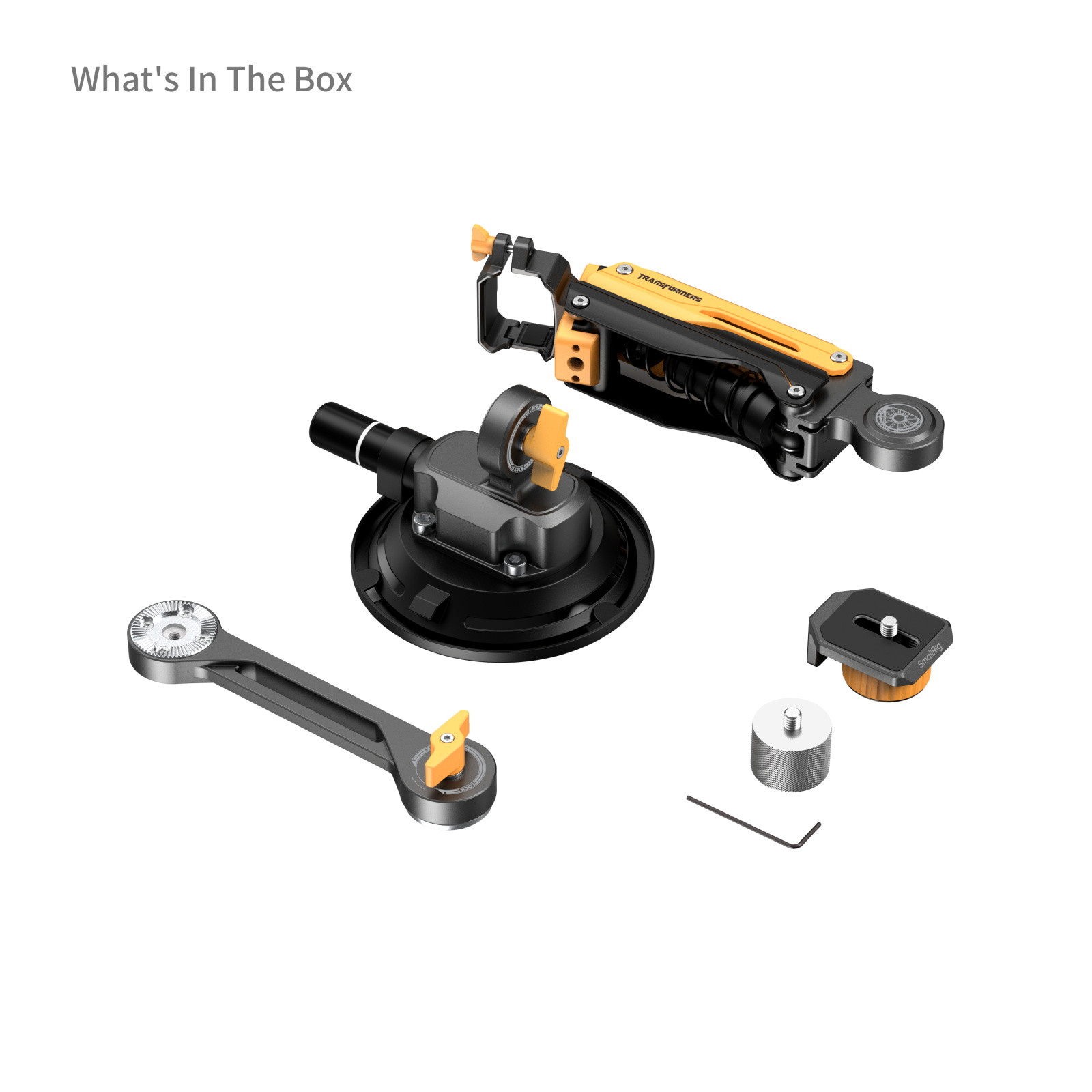 SmallRig mini Shock Absorber Arm for DJI Osmo Pocket 3 / GoPro HERO13 / Insta360 X4 (BumbleBee Edition) 5528