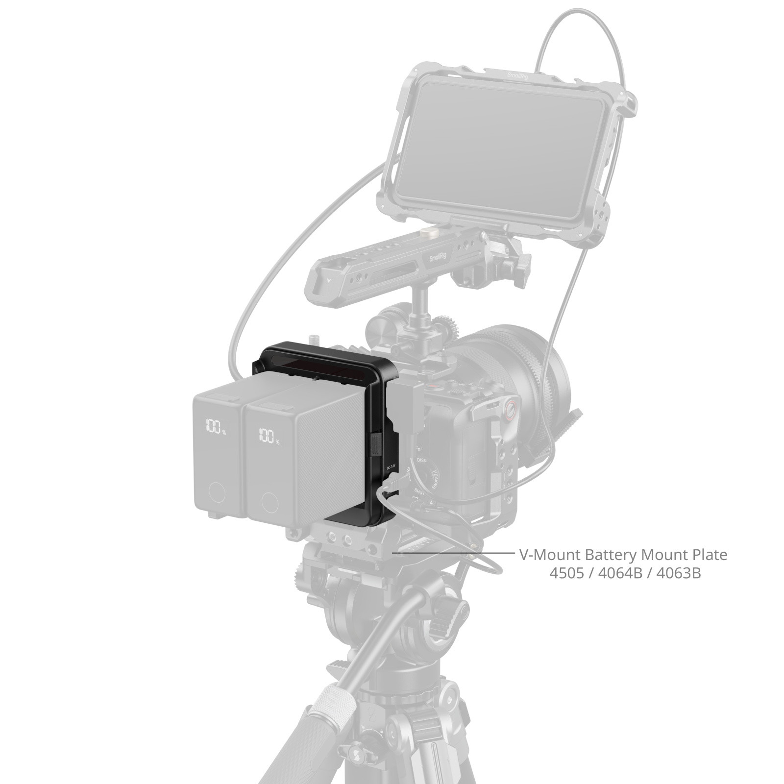 SmallRig Adapter Plate for NP-F Type Batteries (Supports UPS) 5536