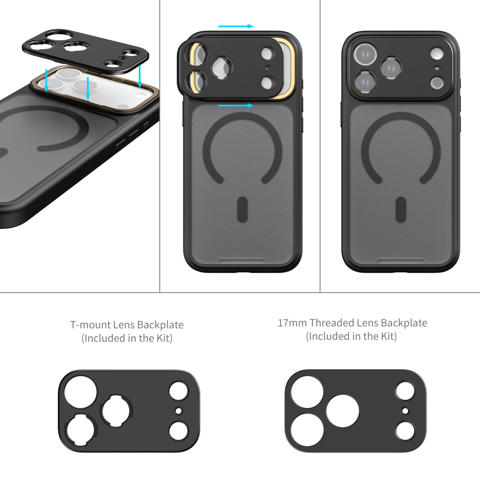SmallRig FilMov Photography Grip Kit for iPhone 17 Pro 5553