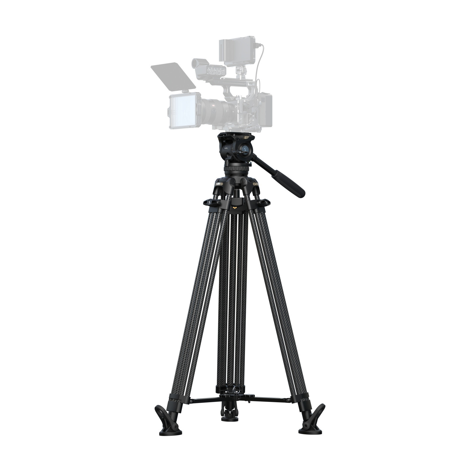 SmallRig FSD16 FreeSpeed Heavy-Duty Carbon Fiber Tripod 5580