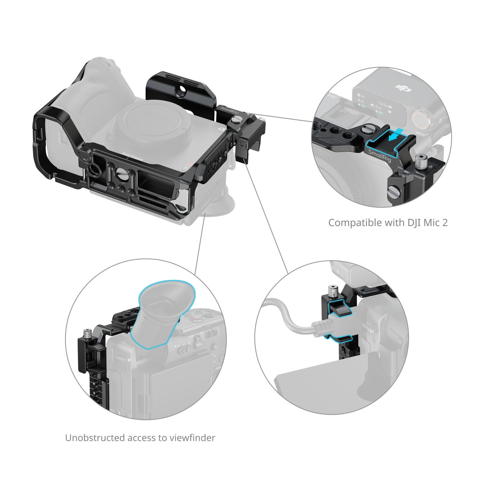 SmallRig Cage Kit for Sony FX2 5588