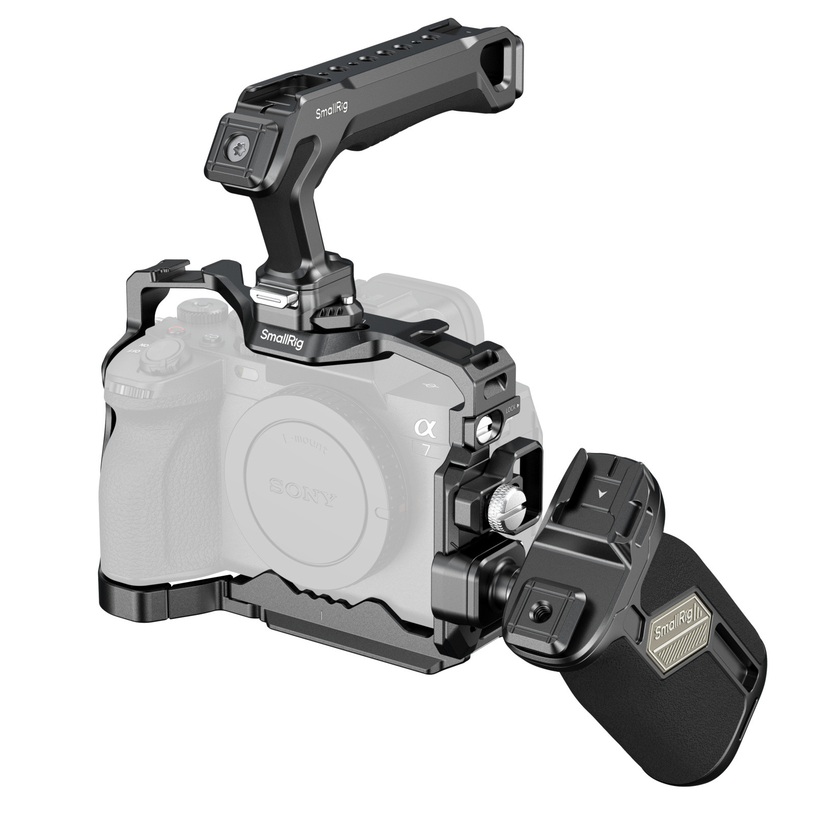 SmallRig "HawkLock" Cage Kit for Sony Alpha 7R V / 7 IV / 7S III / 1 / 7R IV (Advanced Edition) 5599