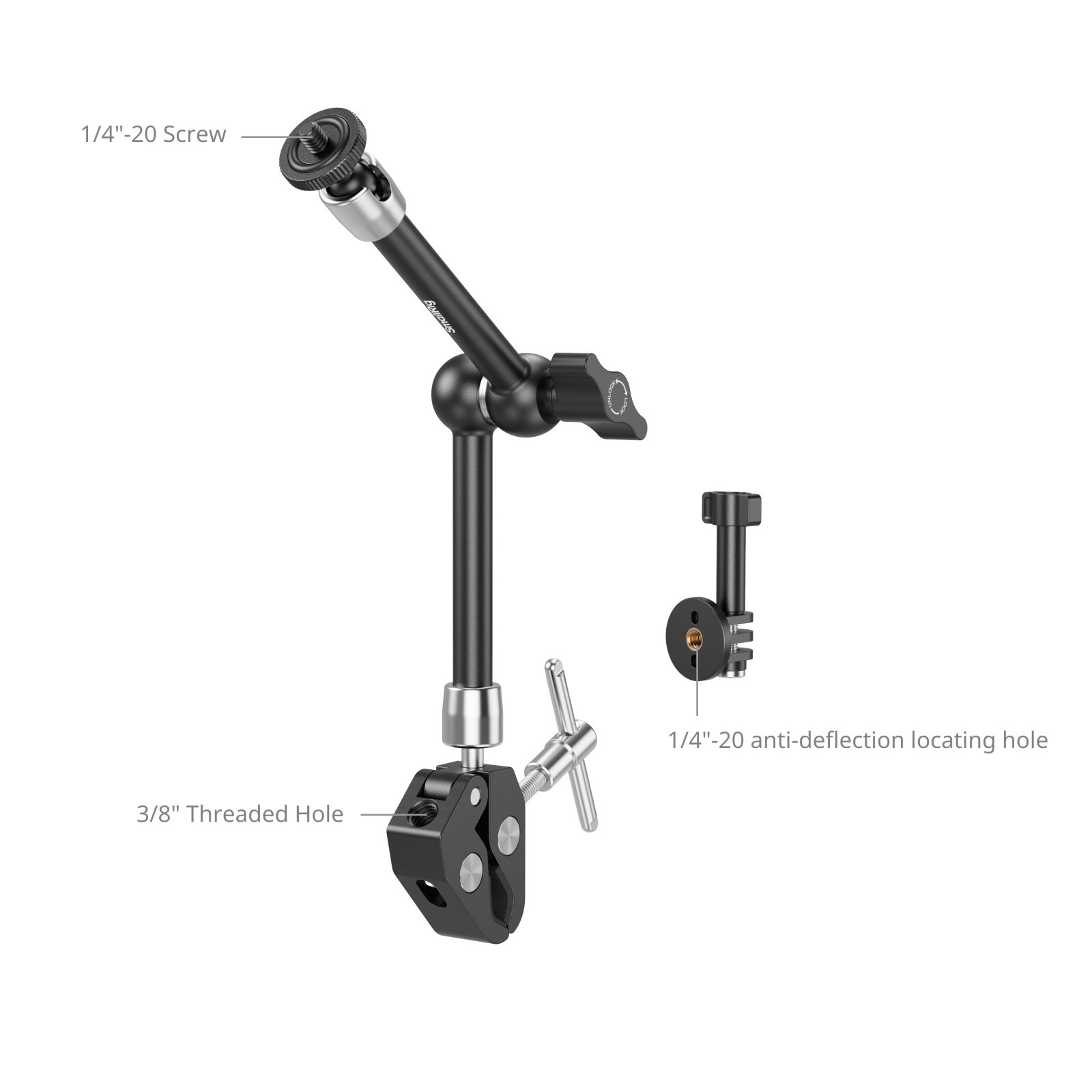 SmallRig Crab-Shaped Clamp 5605
