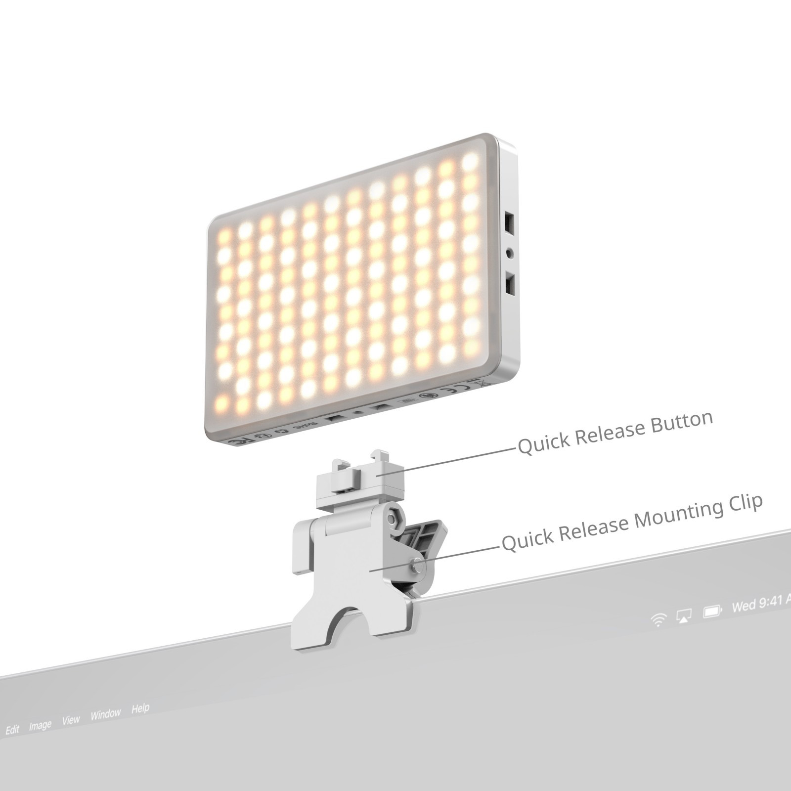 SmallRig M3 Attachable Mobile Phone LED Video Light (White) 5640