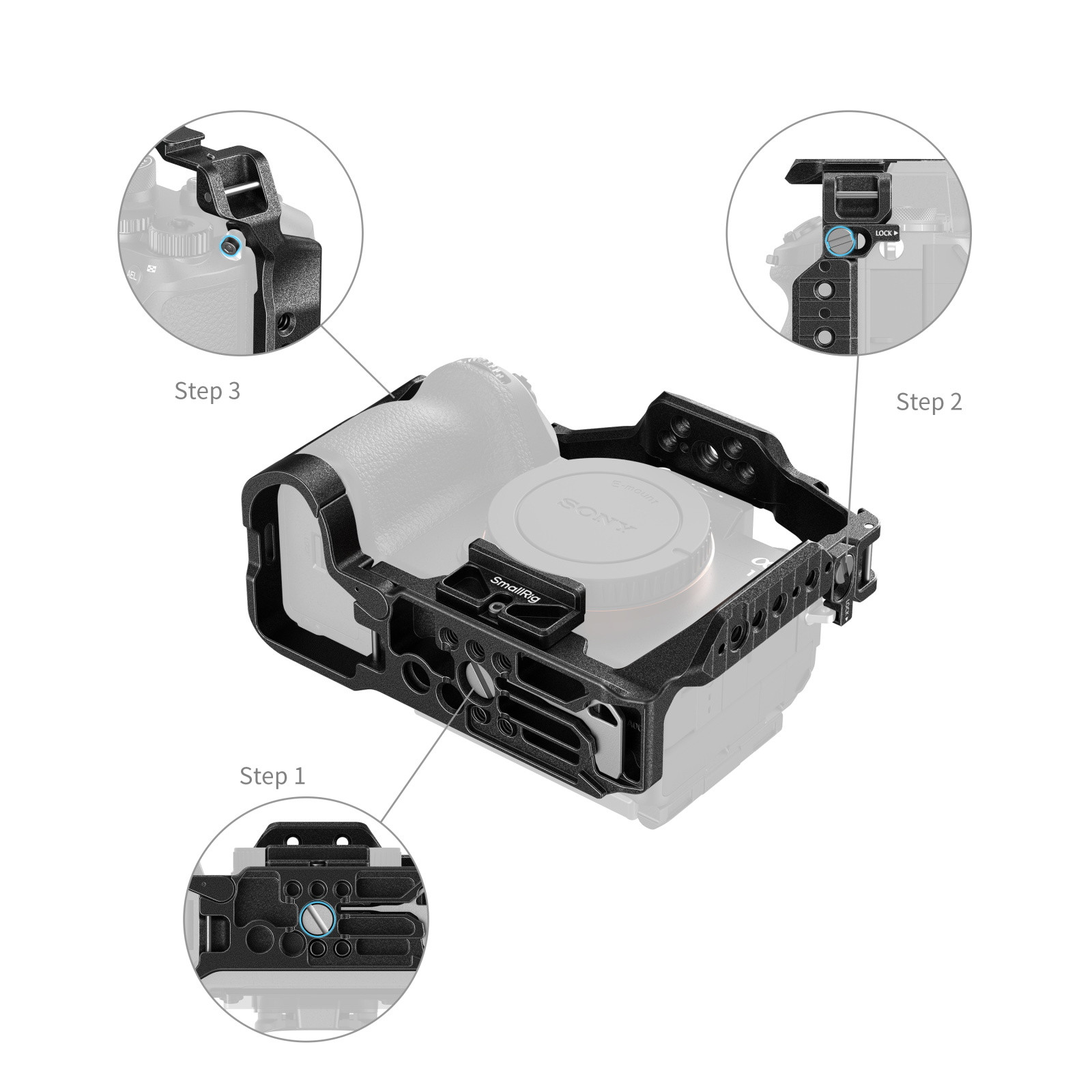 SmallRig Cage for Sony Alpha 1 II / Alpha 9 III 5642