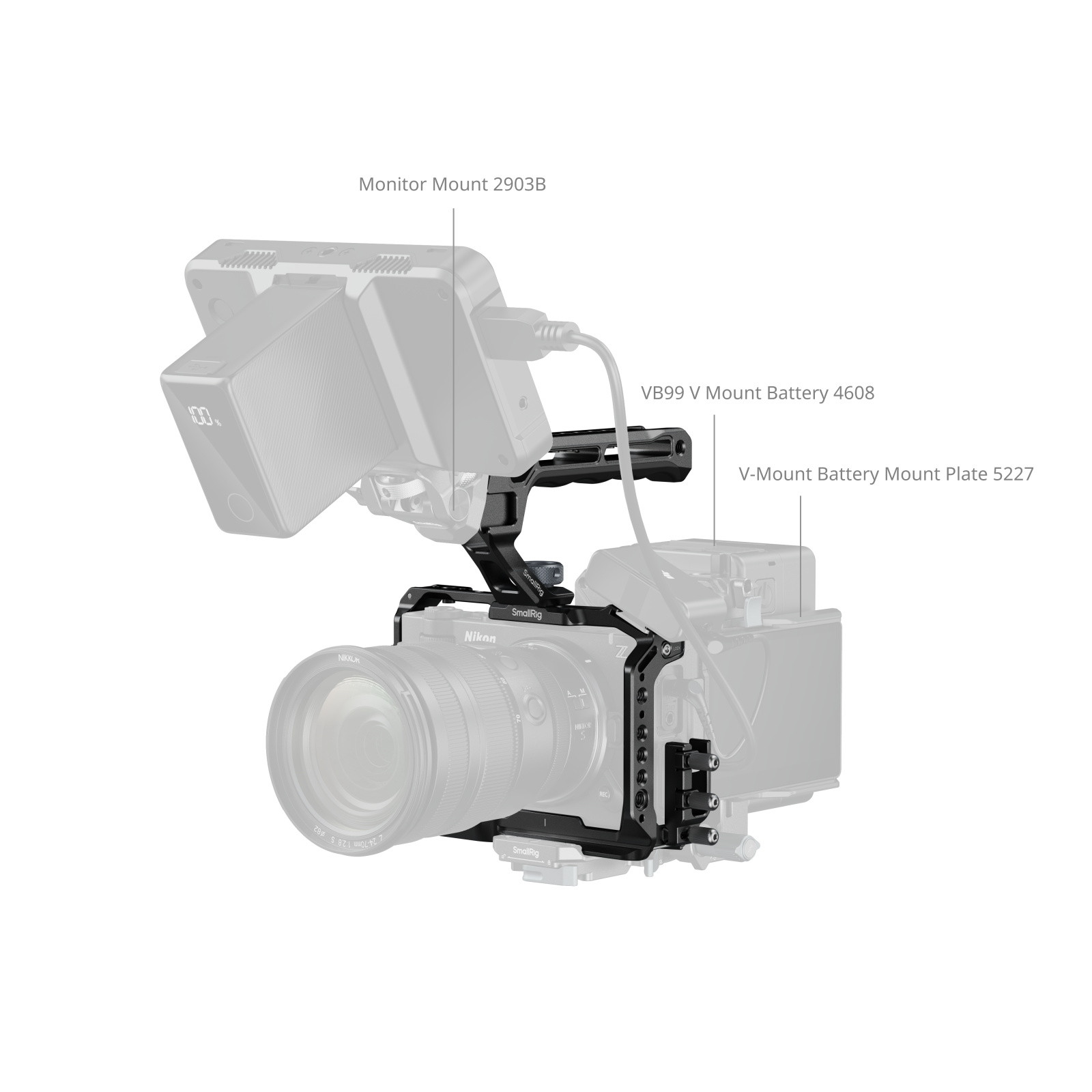 SmallRig Cage Kit for Nikon ZR 5647